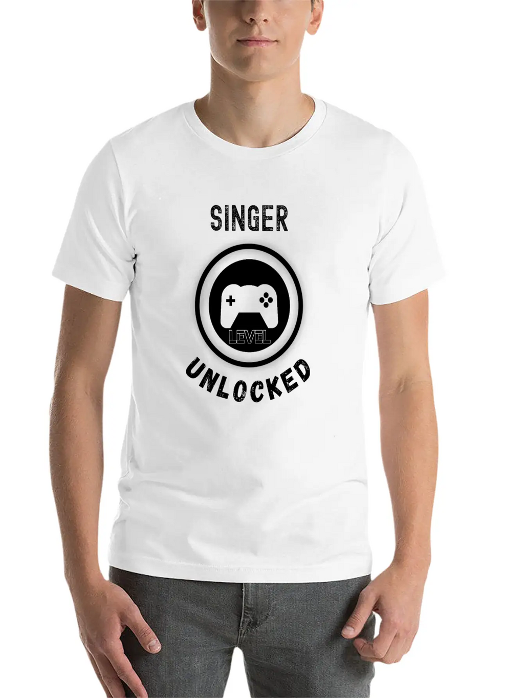 Gamer Singer Gift, Singer Gamer, New Singer Timeless Short Sleeve Tee – Comfy And Minimalist Design