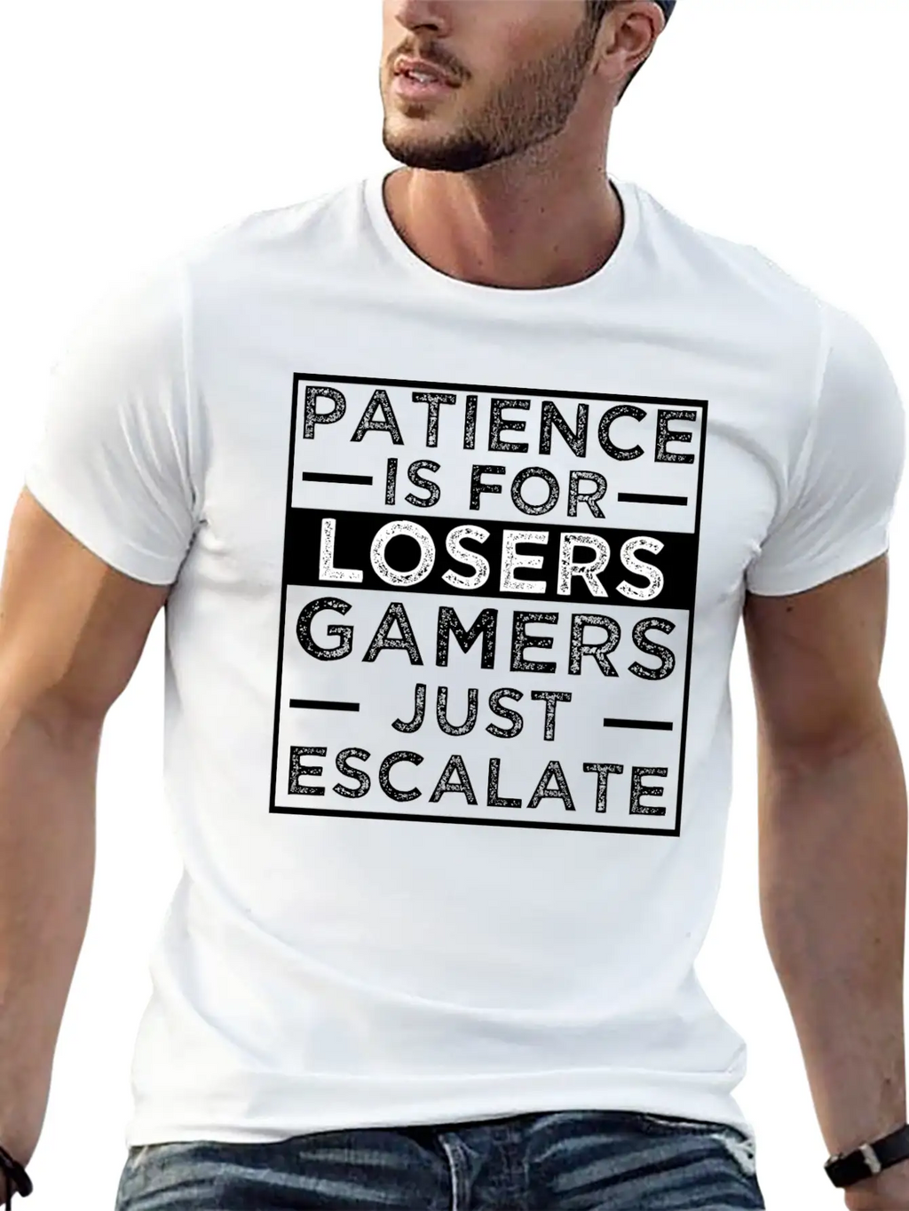 Gamer Statement Online Gaming Games Classic Cotton Tee – Unisex Comfort For Any Season