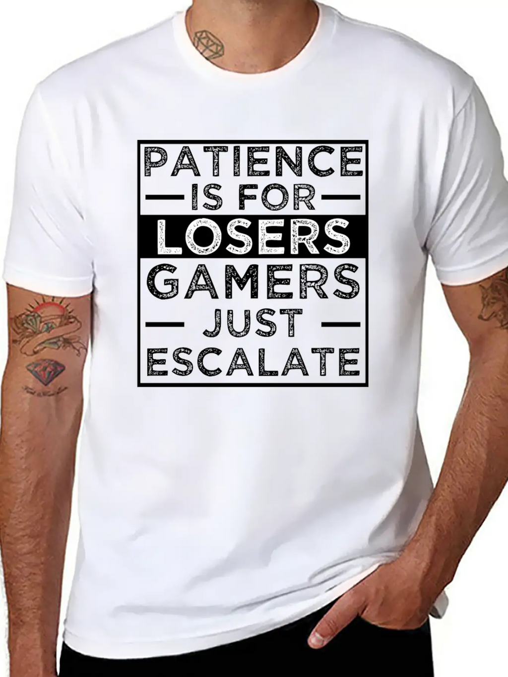 Gamer Statement Online Gaming Games Classic Cotton Tee – Unisex Comfort For Any Season