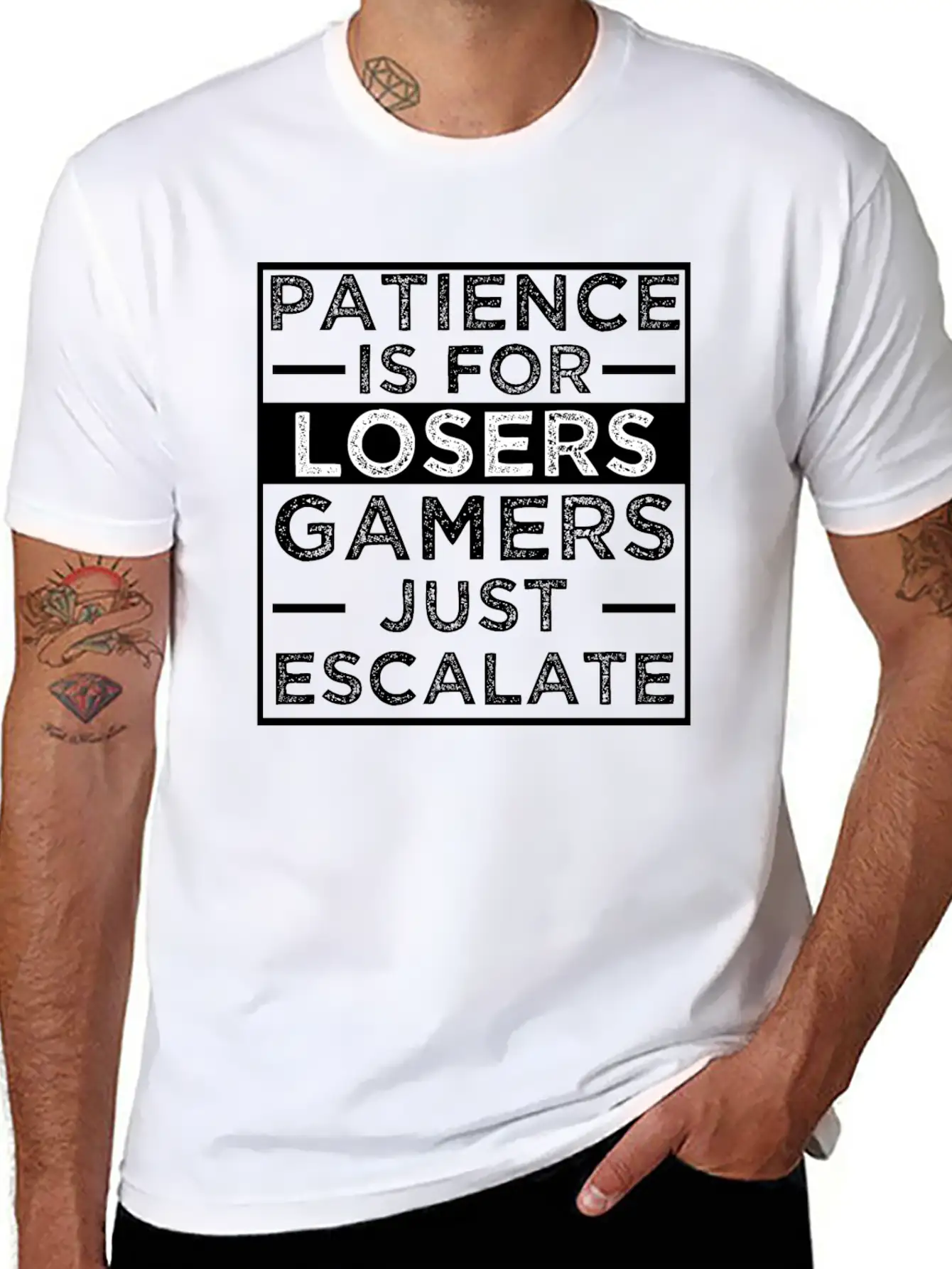 Gamer Statement Online Gaming Games Classic Cotton Tee – Unisex Comfort For Any Season
