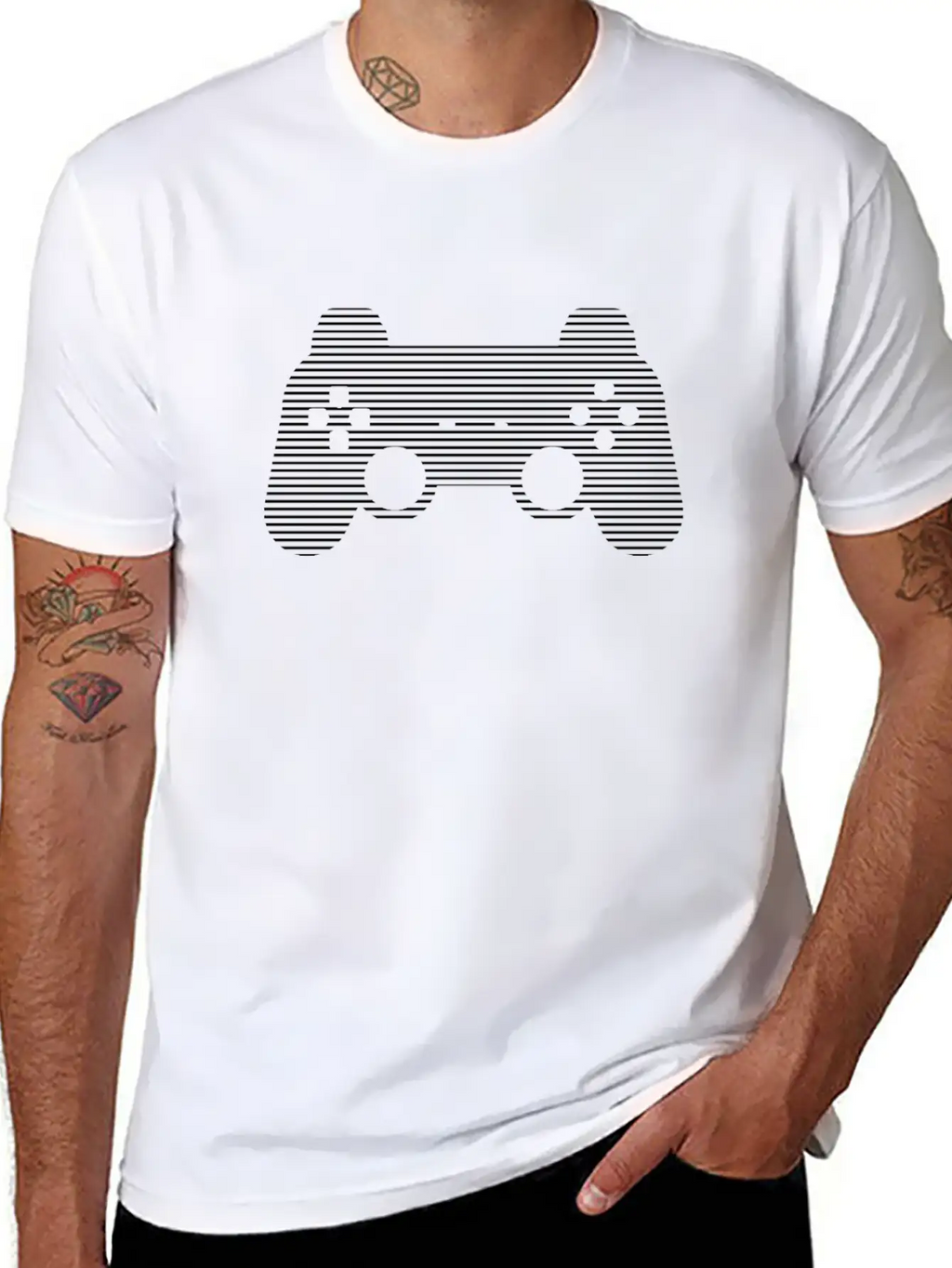 Gaming Breathable Soft Cotton T-Shirt – Timeless Casual Look