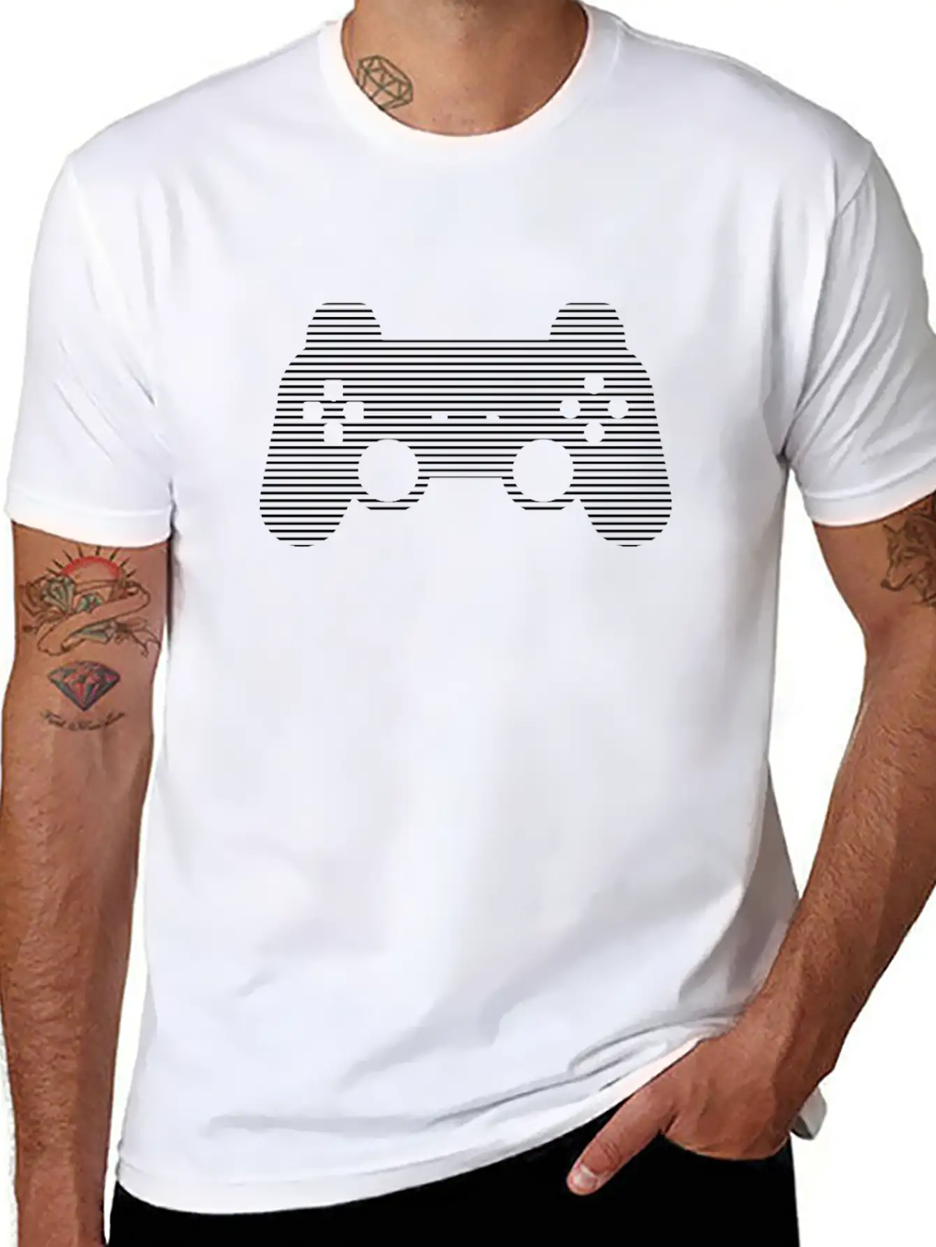 Gaming Breathable Soft Cotton T-Shirt – Timeless Casual Look