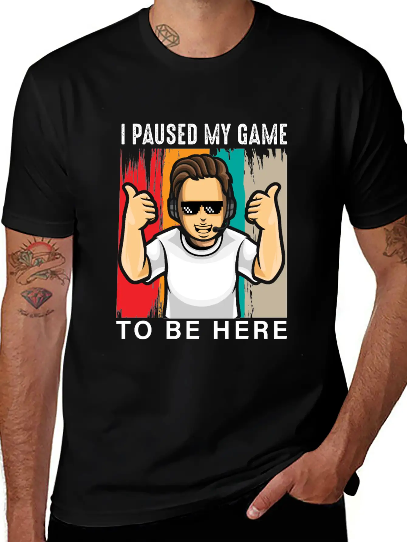 Gaming Classic Cotton Tee – Unisex Comfort For Any Season