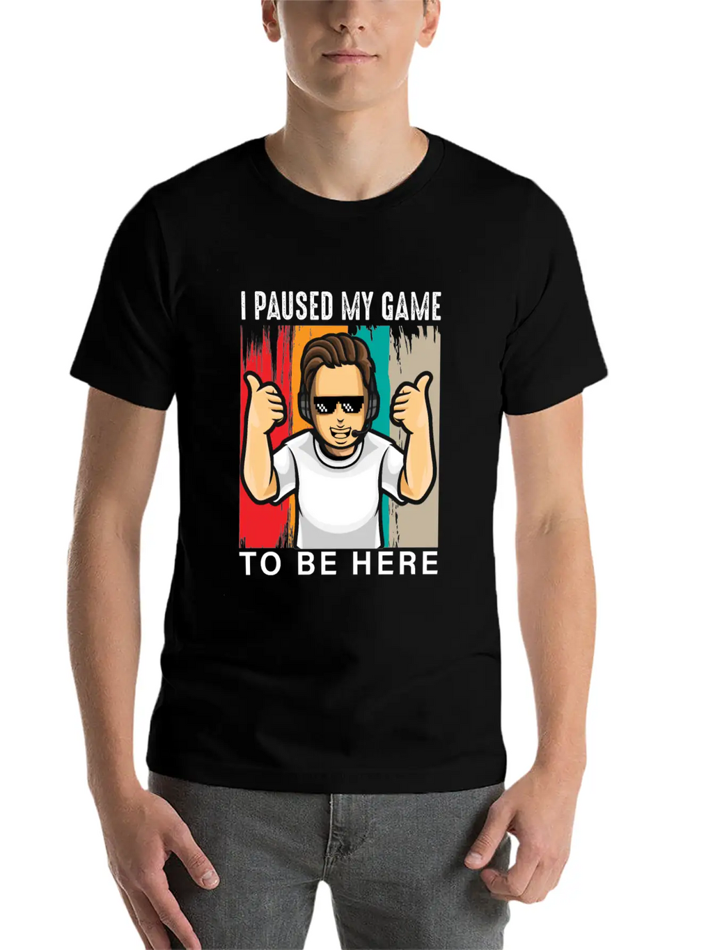 Gaming Classic Cotton Tee – Unisex Comfort For Any Season