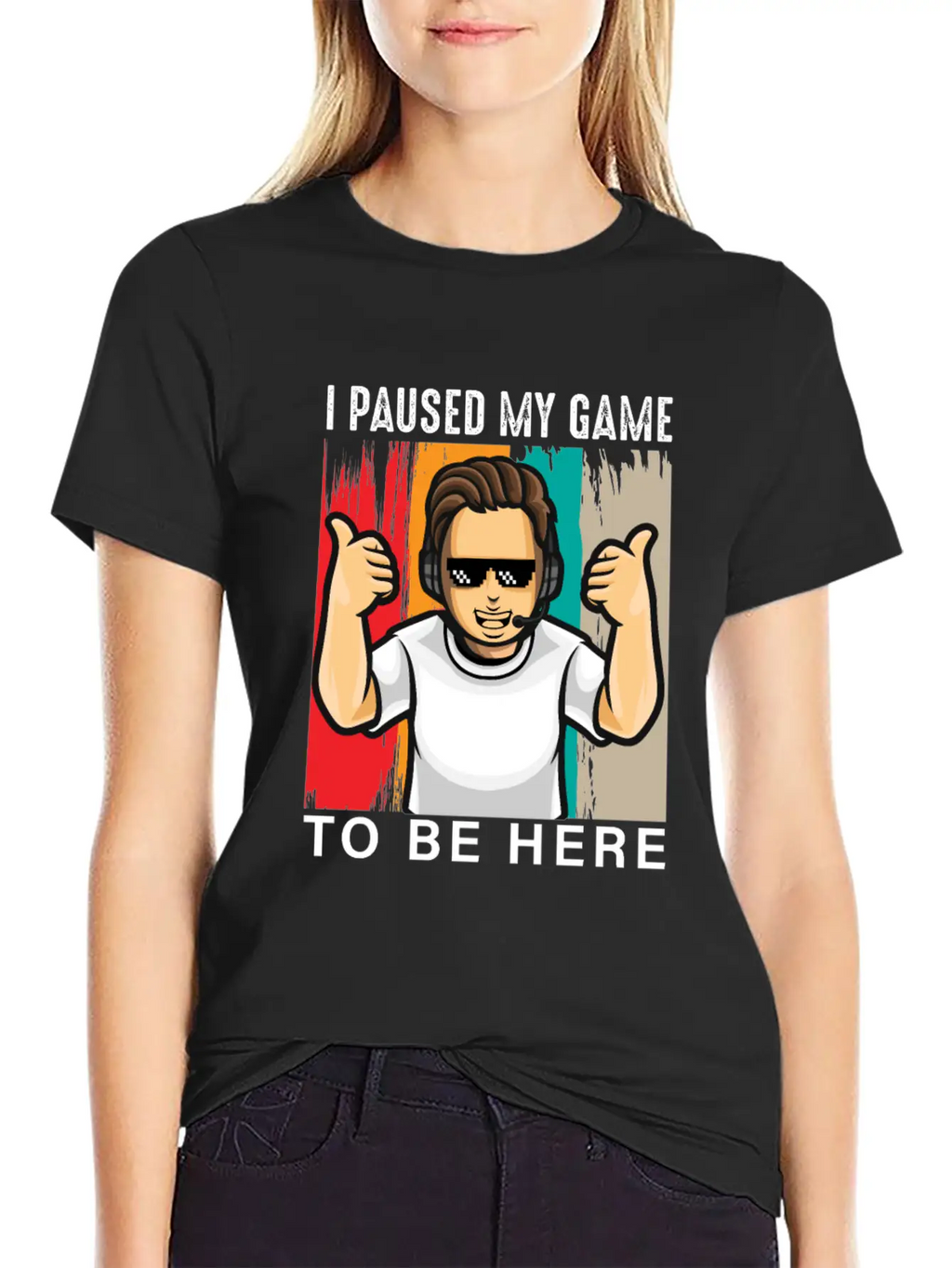 Gaming Classic Cotton Tee – Unisex Comfort For Any Season