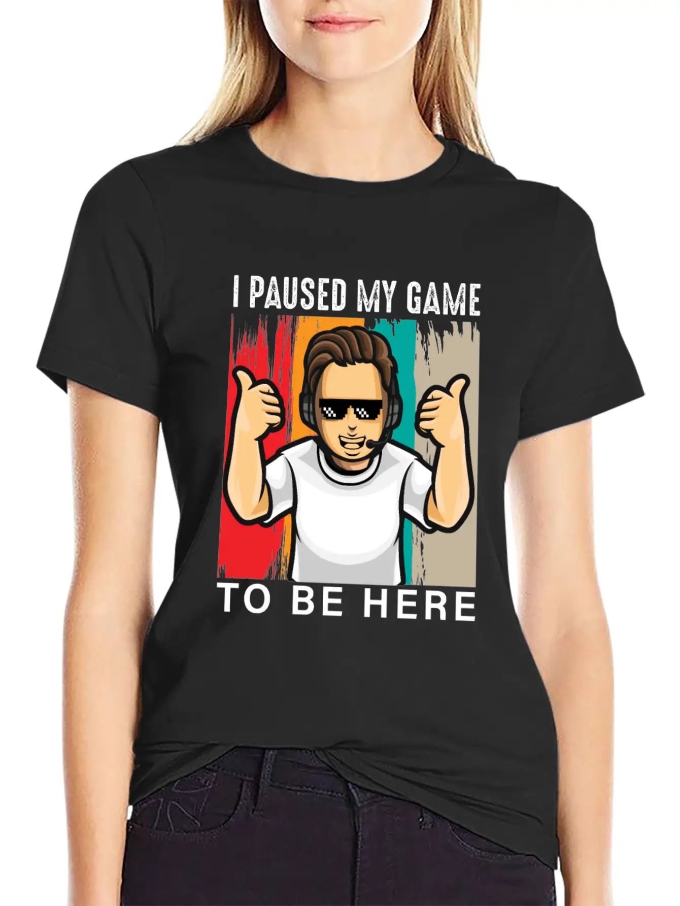 Gaming Classic Cotton Tee – Unisex Comfort For Any Season