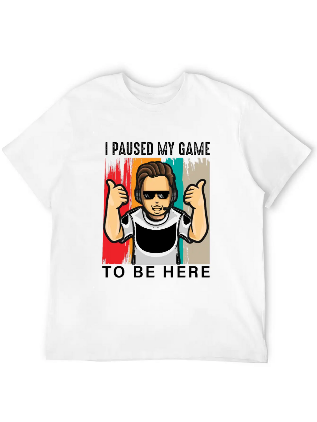 Gaming Classic Cotton Tee – Unisex Comfort For Any Season