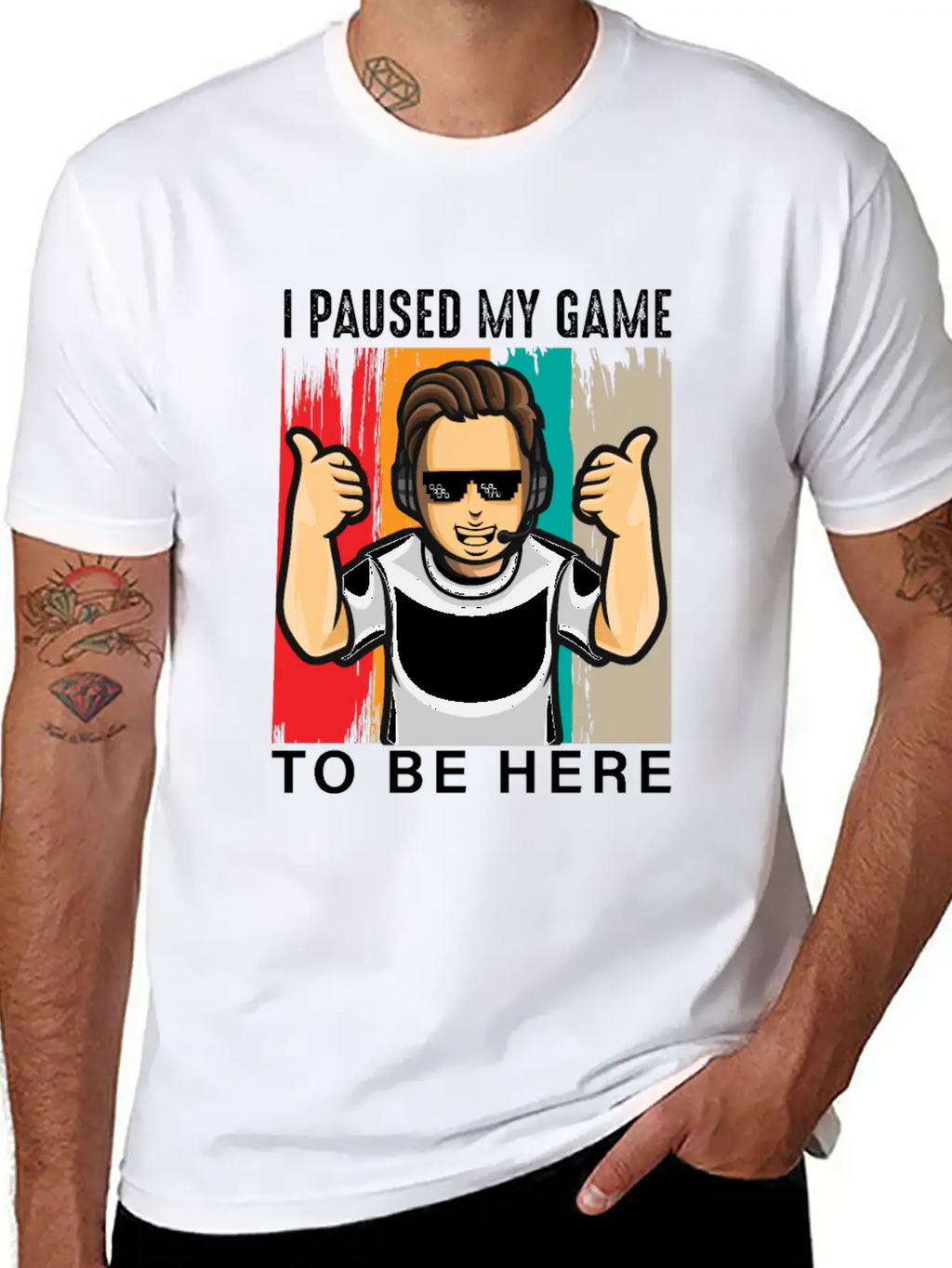 Gaming Classic Cotton Tee – Unisex Comfort For Any Season