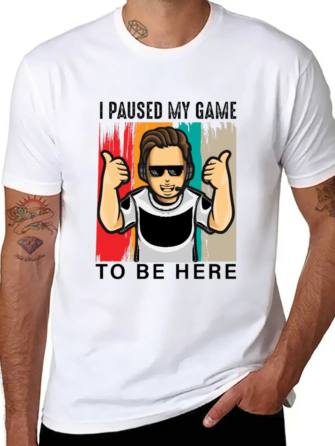 Gaming Classic Cotton Tee – Unisex Comfort For Any Season