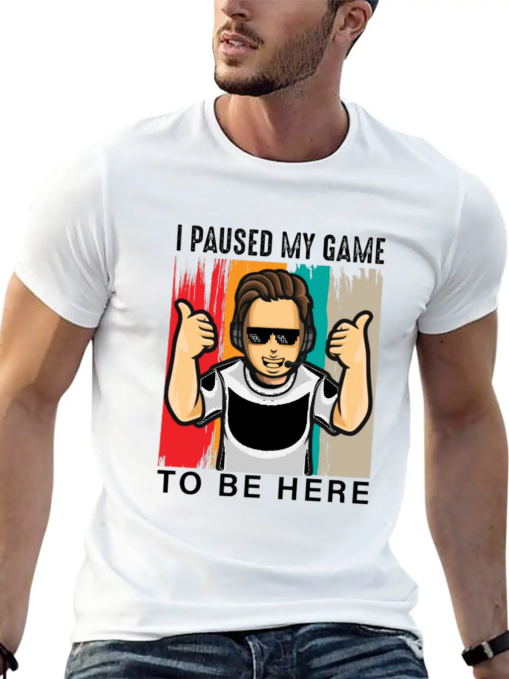 Gaming Classic Cotton Tee – Unisex Comfort For Any Season