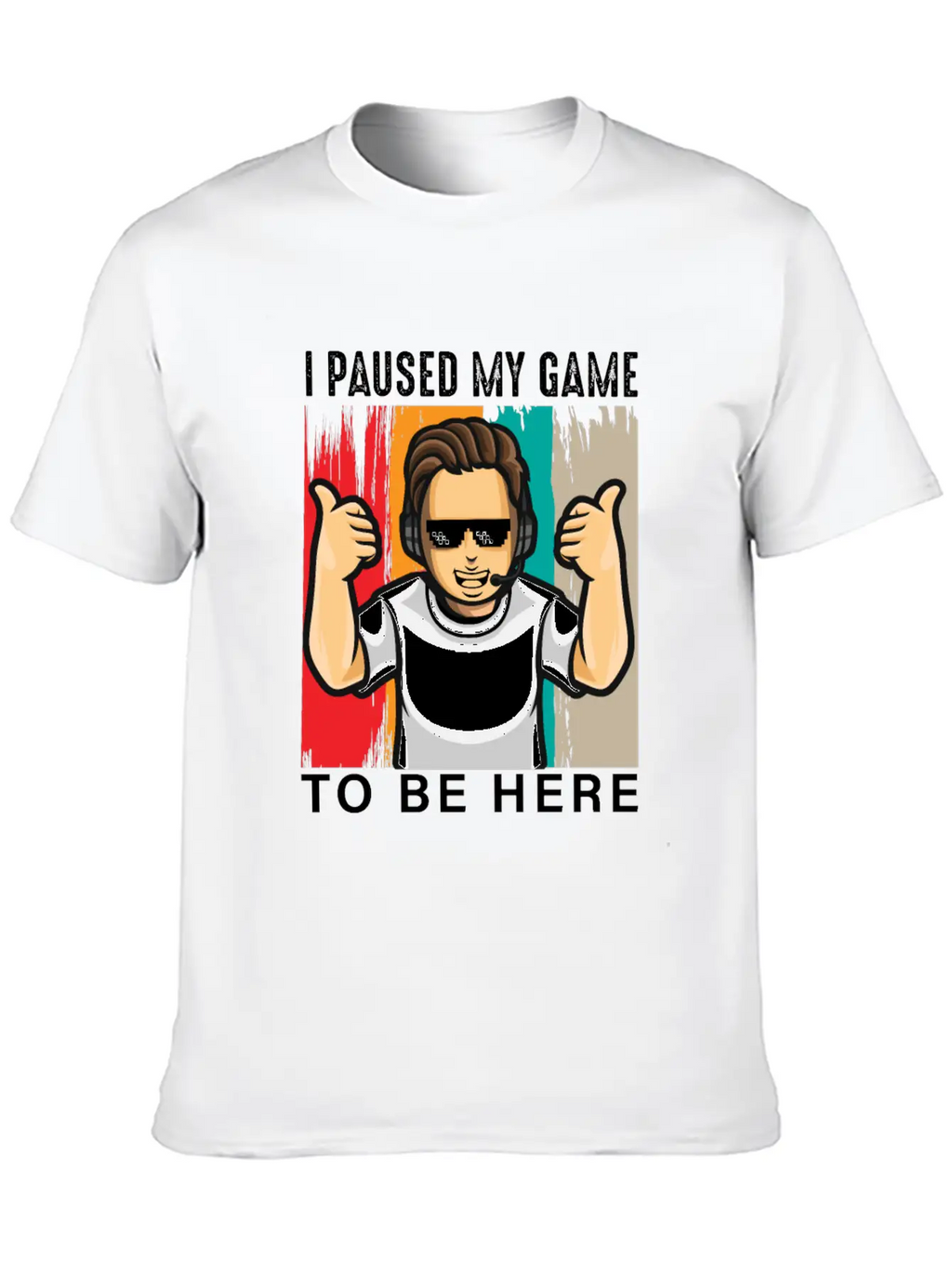 Gaming Classic Cotton Tee – Unisex Comfort For Any Season