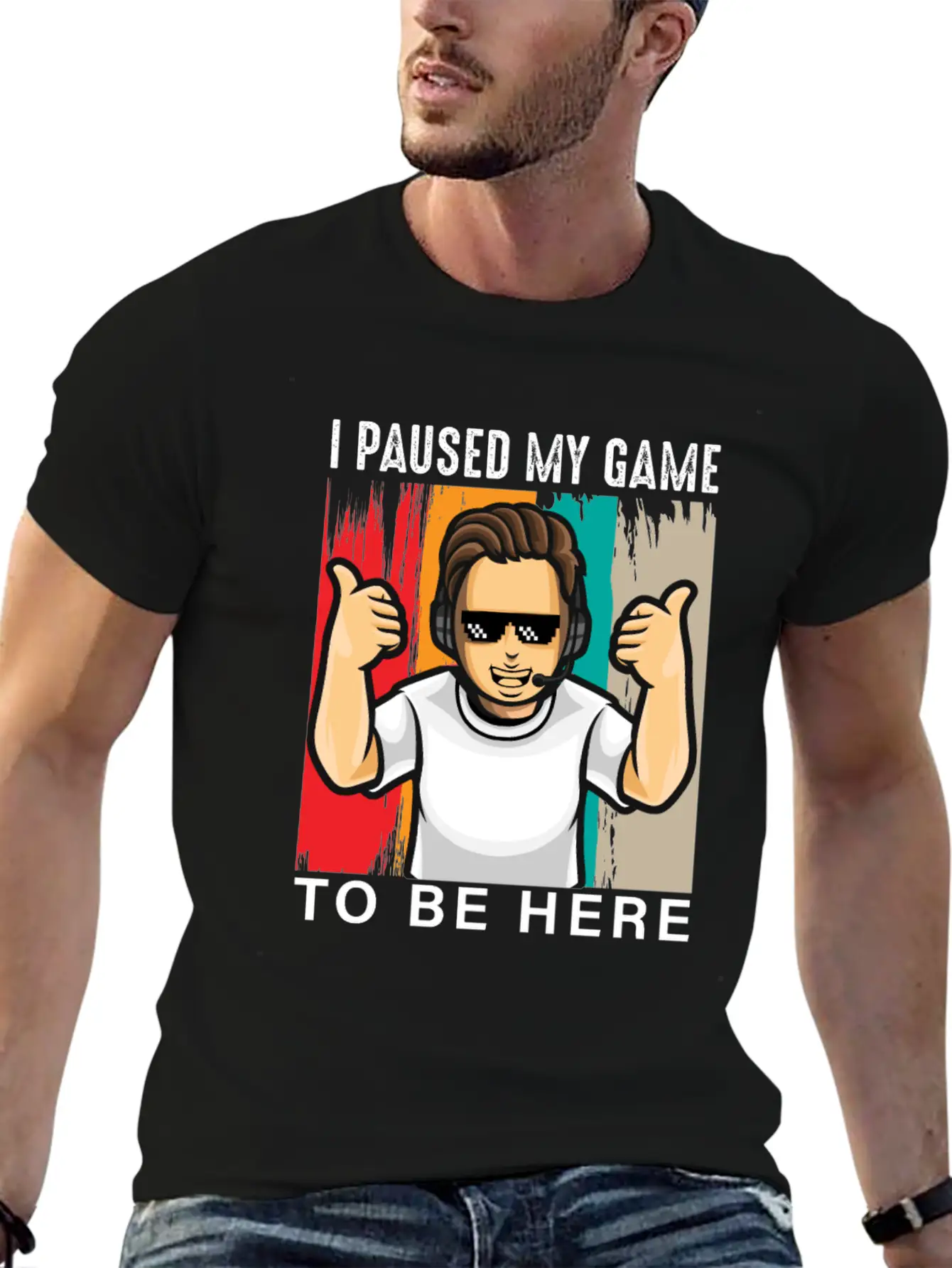 Gaming Classic Cotton Tee – Unisex Comfort For Any Season