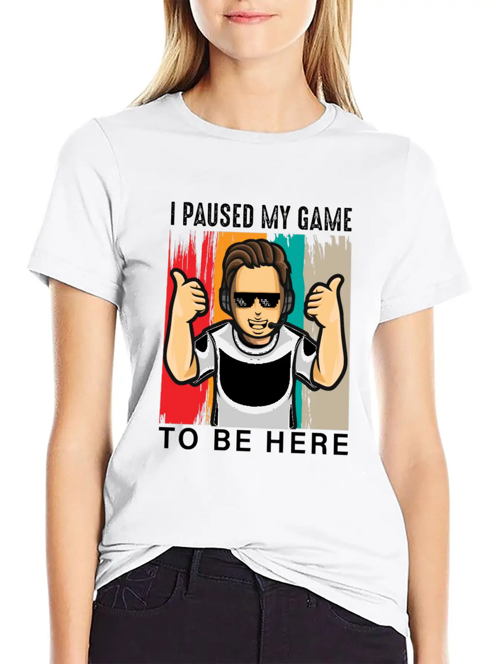 Gaming Classic Cotton Tee – Unisex Comfort For Any Season