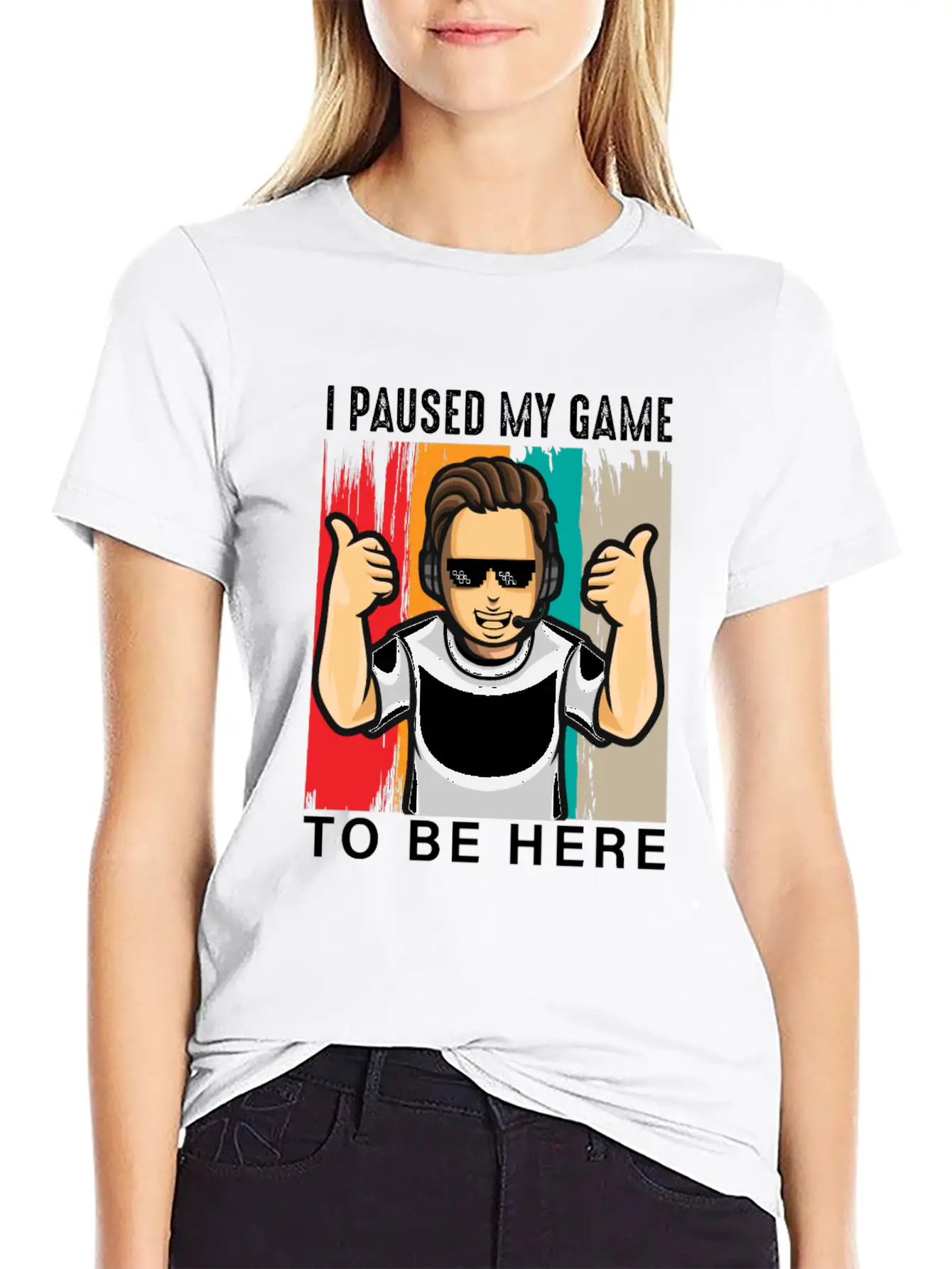 Gaming Classic Cotton Tee – Unisex Comfort For Any Season