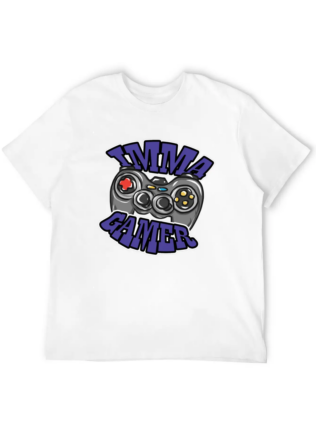 Gaming Controller Relaxed Everyday Tee – Lightweight And Durable Cotton