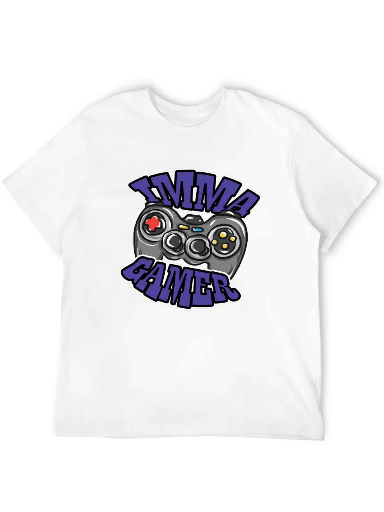 Gaming Controller Relaxed Everyday Tee – Lightweight And Durable Cotton