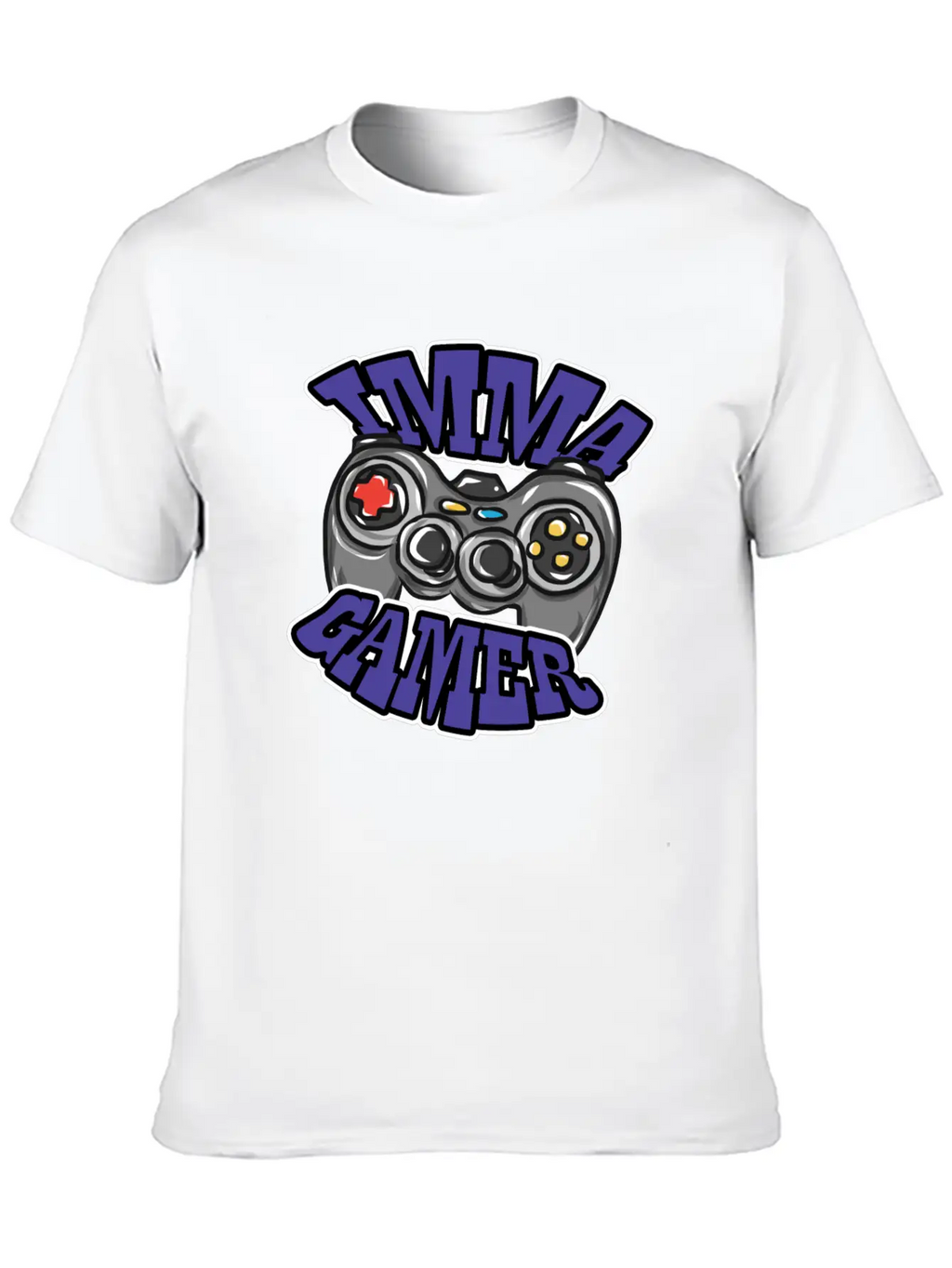 Gaming Controller Relaxed Everyday Tee – Lightweight And Durable Cotton