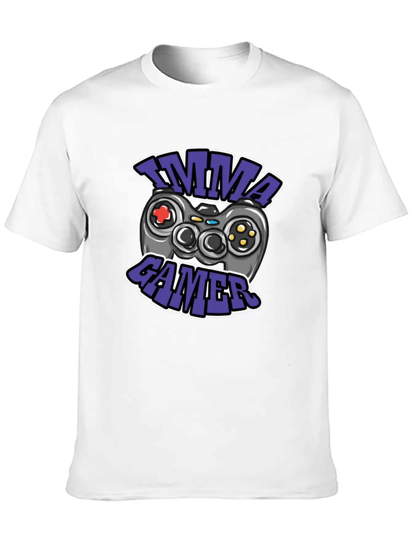 Gaming Controller Relaxed Everyday Tee – Lightweight And Durable Cotton