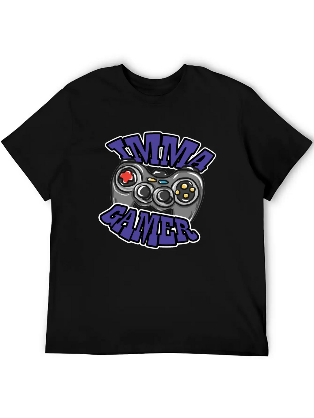 Gaming Controller Relaxed Everyday Tee – Lightweight And Durable Cotton