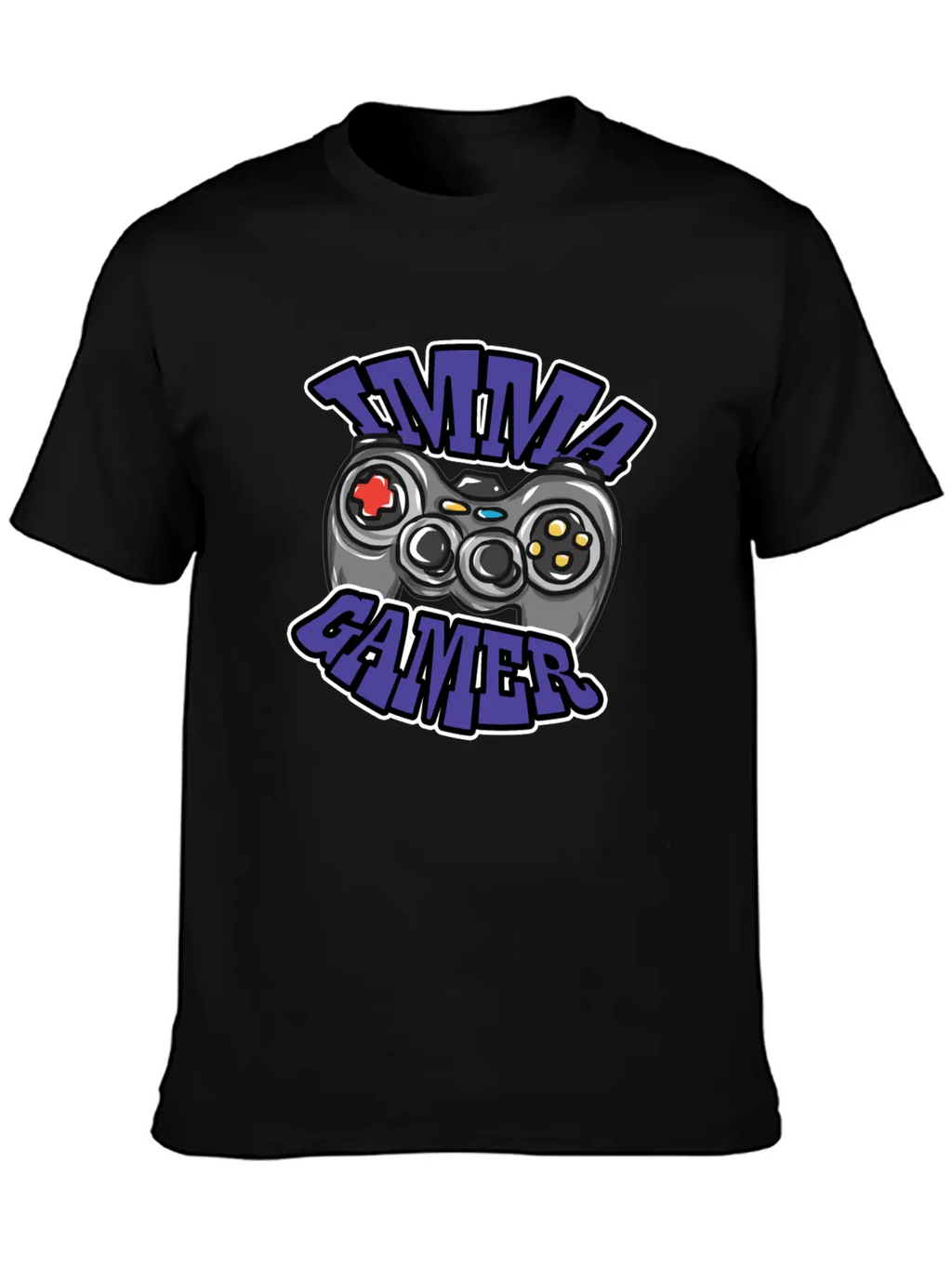 Gaming Controller Relaxed Everyday Tee – Lightweight And Durable Cotton