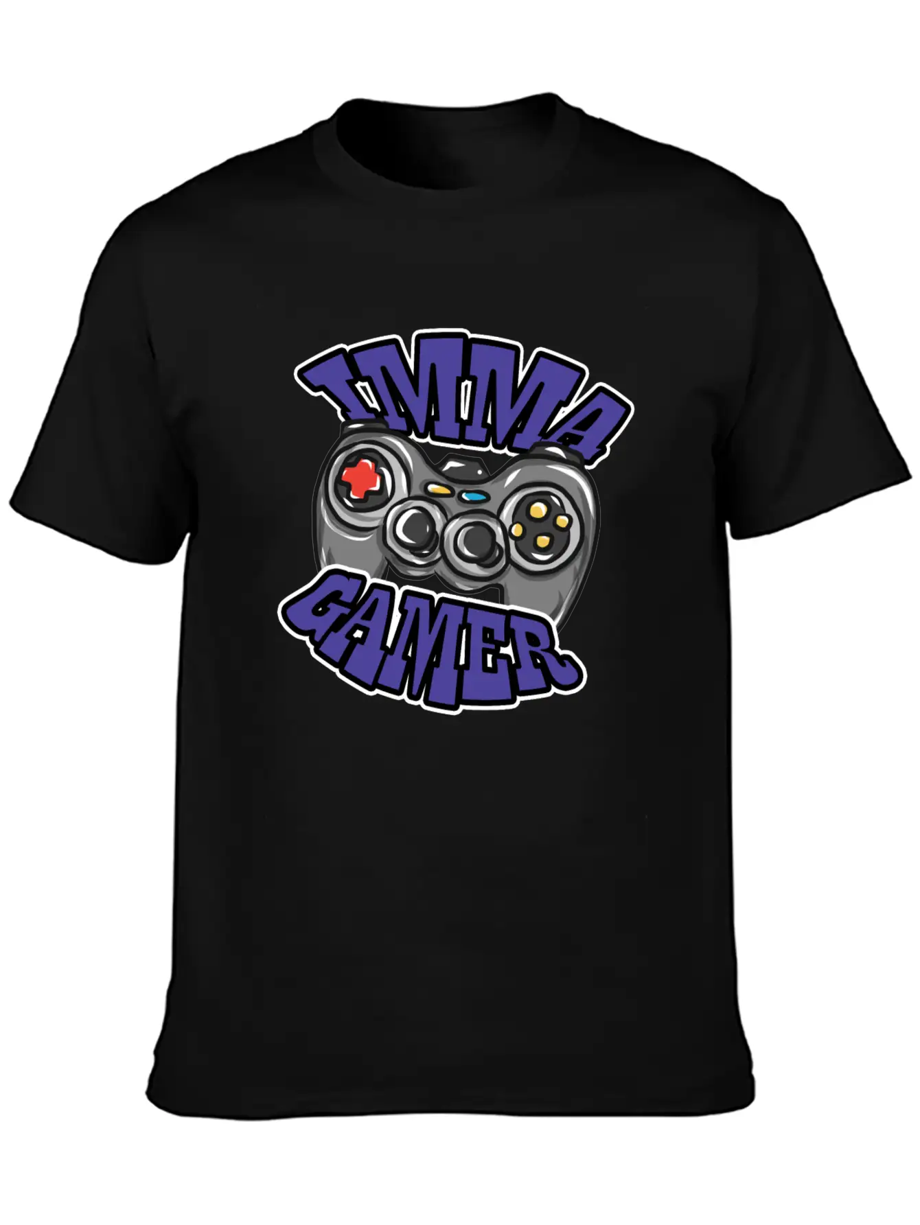 Gaming Controller Relaxed Everyday Tee – Lightweight And Durable Cotton