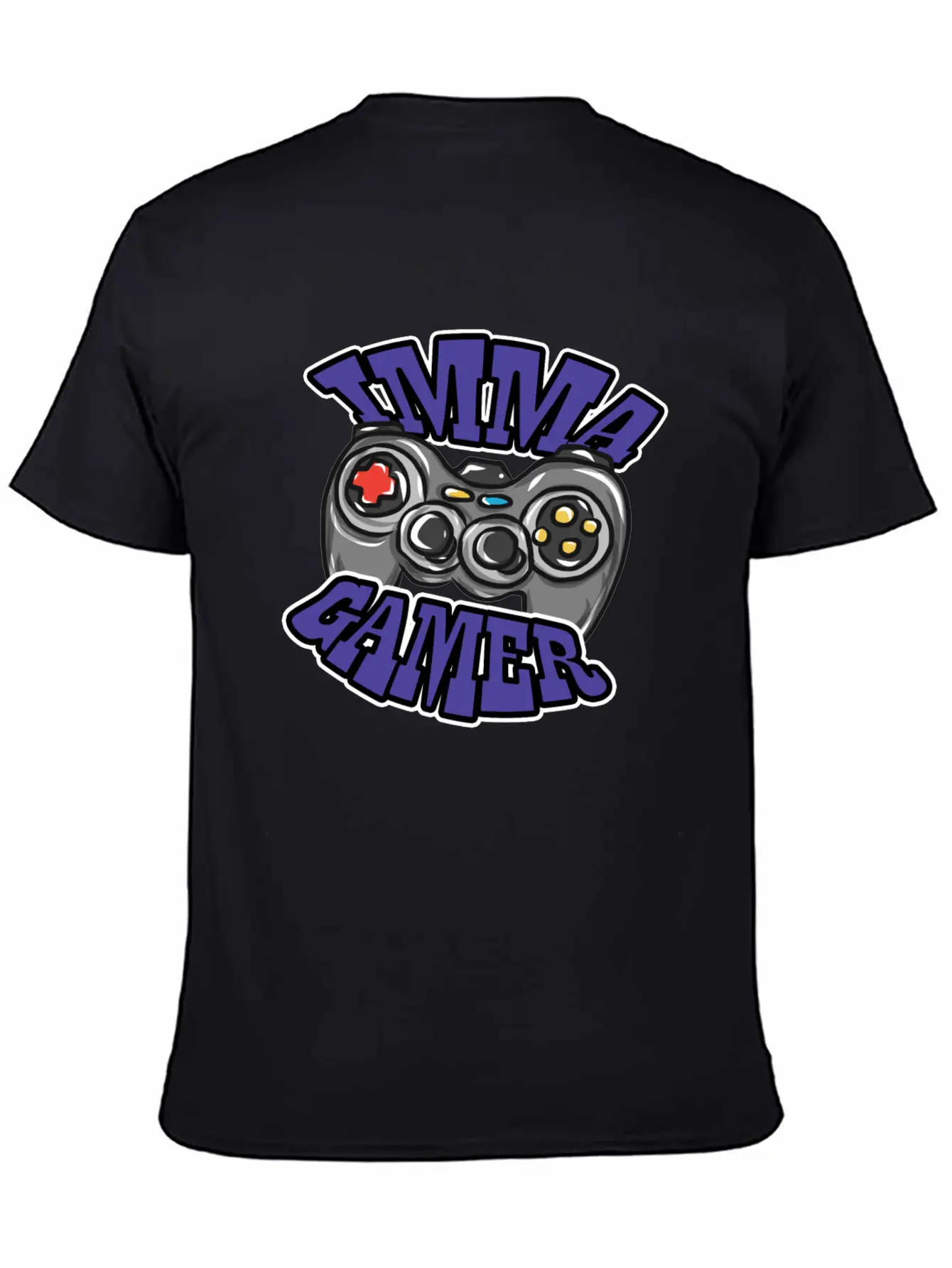 Gaming Controller Relaxed Everyday Tee – Lightweight And Durable Cotton