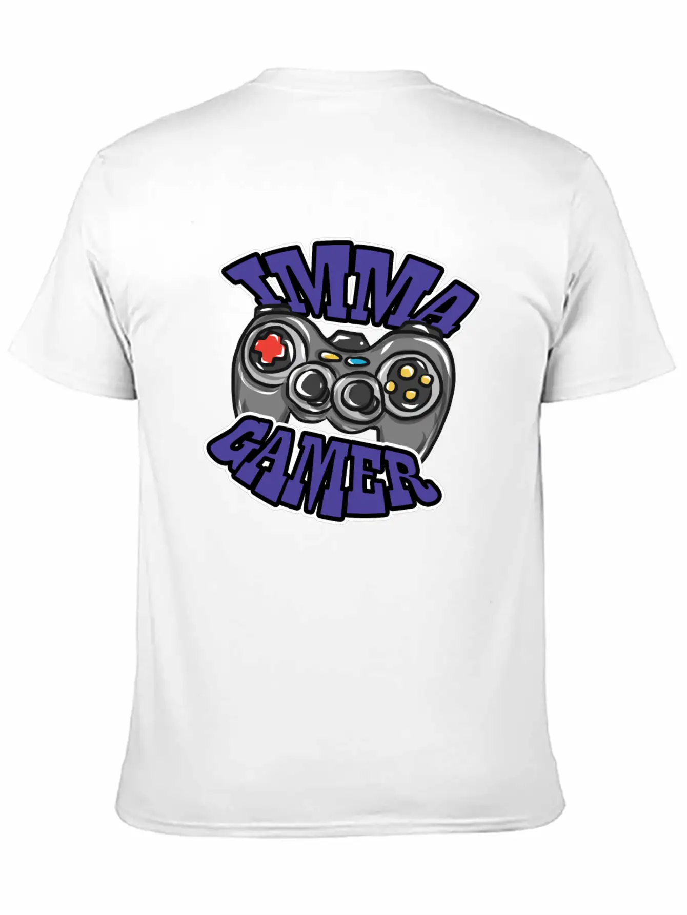 Gaming Controller Relaxed Everyday Tee – Lightweight And Durable Cotton