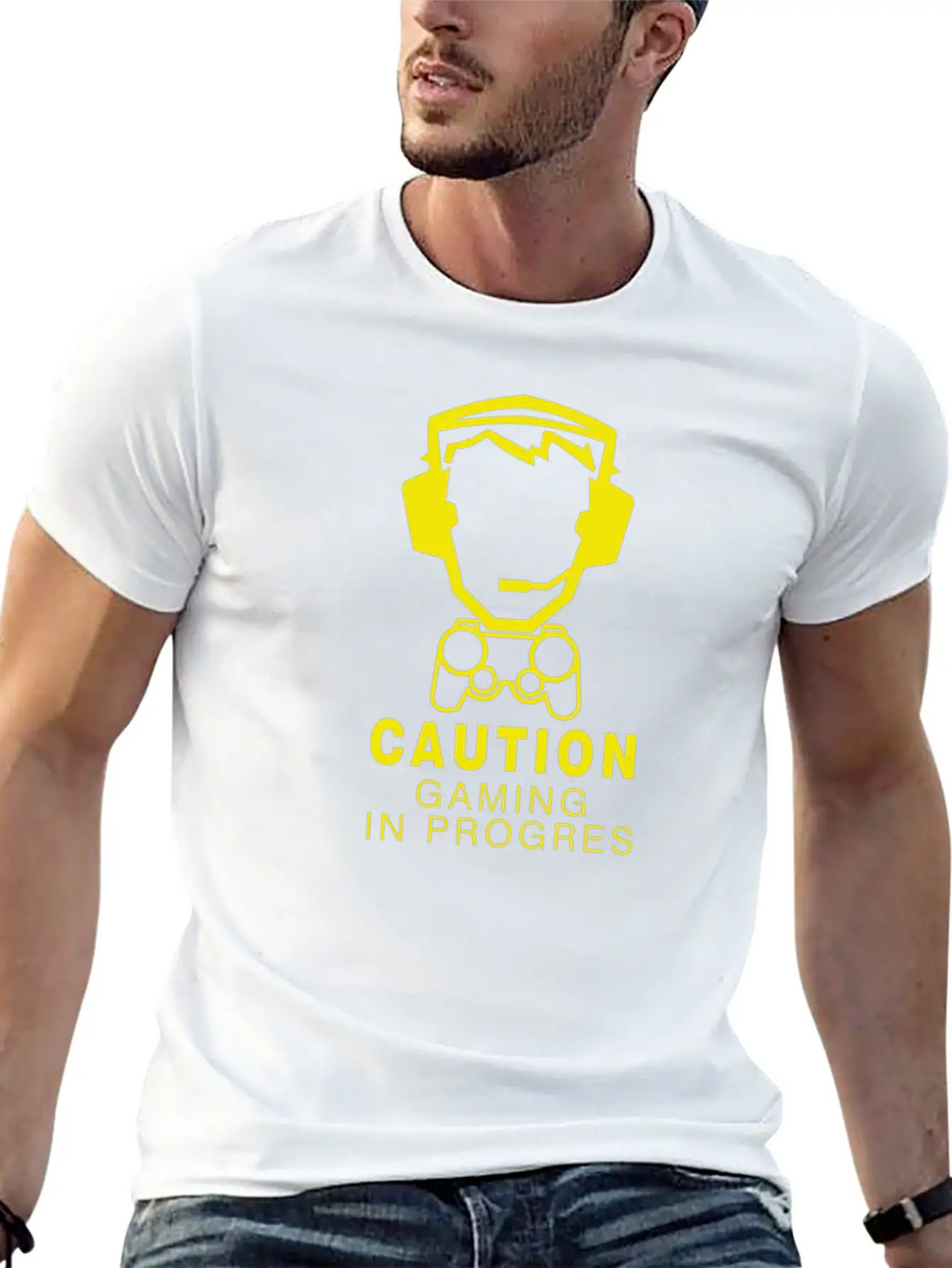 Gaming In Progress Essential Cotton Tee For Daily Outfits – Unisex Style