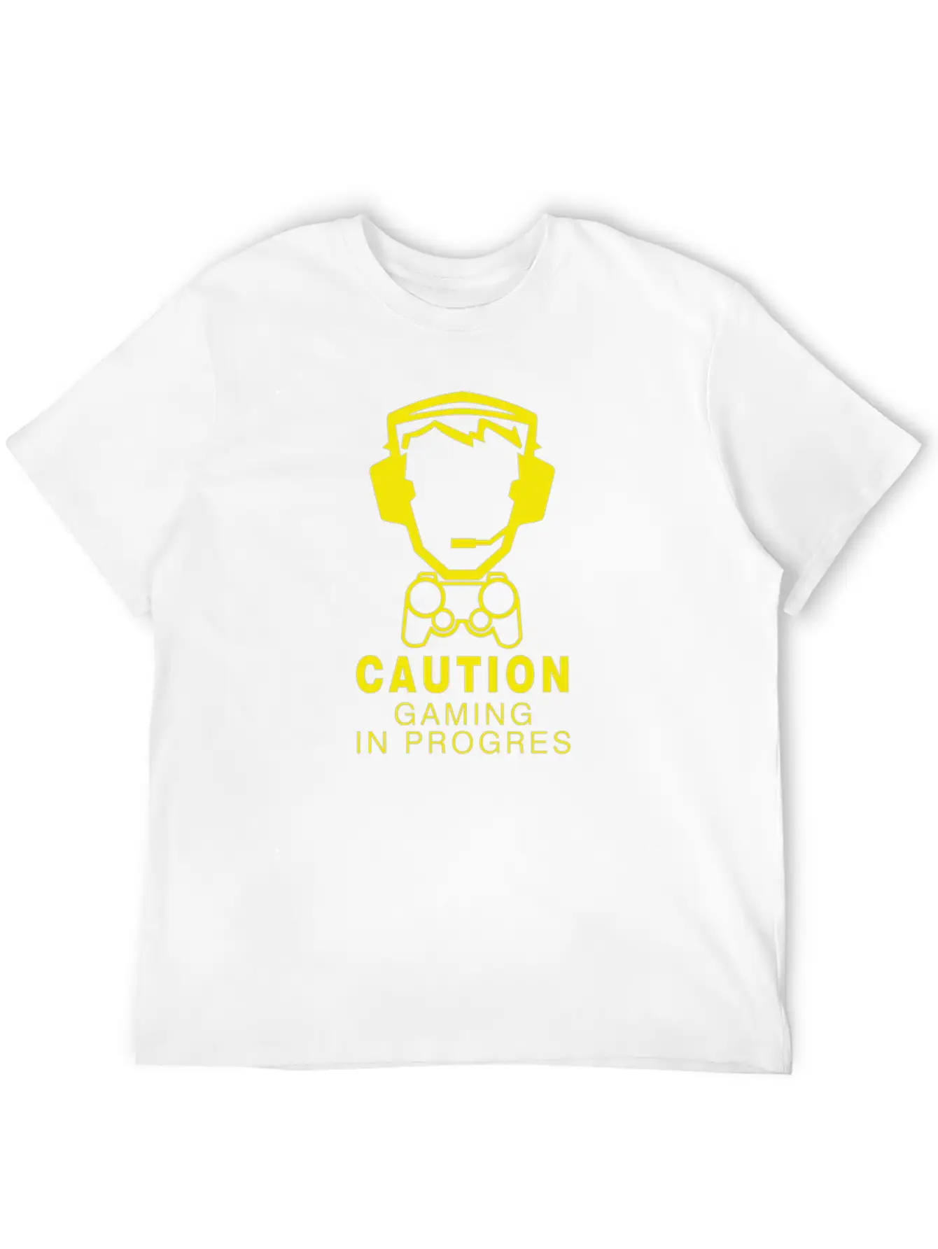 Gaming In Progress Essential Cotton Tee For Daily Outfits – Unisex Style