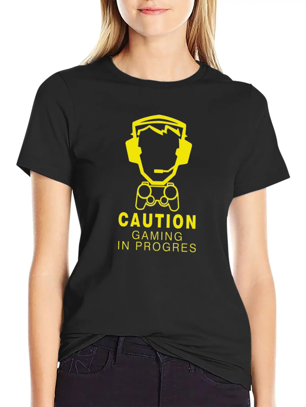 Gaming In Progress Essential Cotton Tee For Daily Outfits – Unisex Style