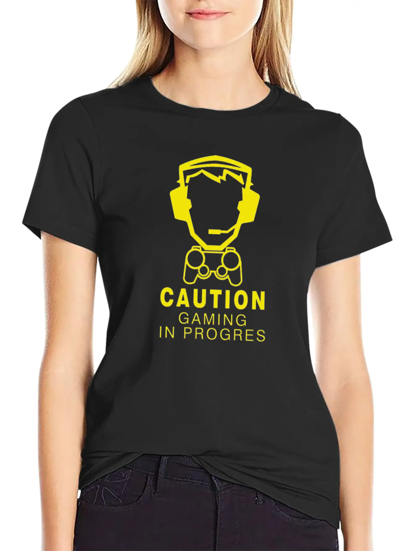 Gaming In Progress Essential Cotton Tee For Daily Outfits – Unisex Style
