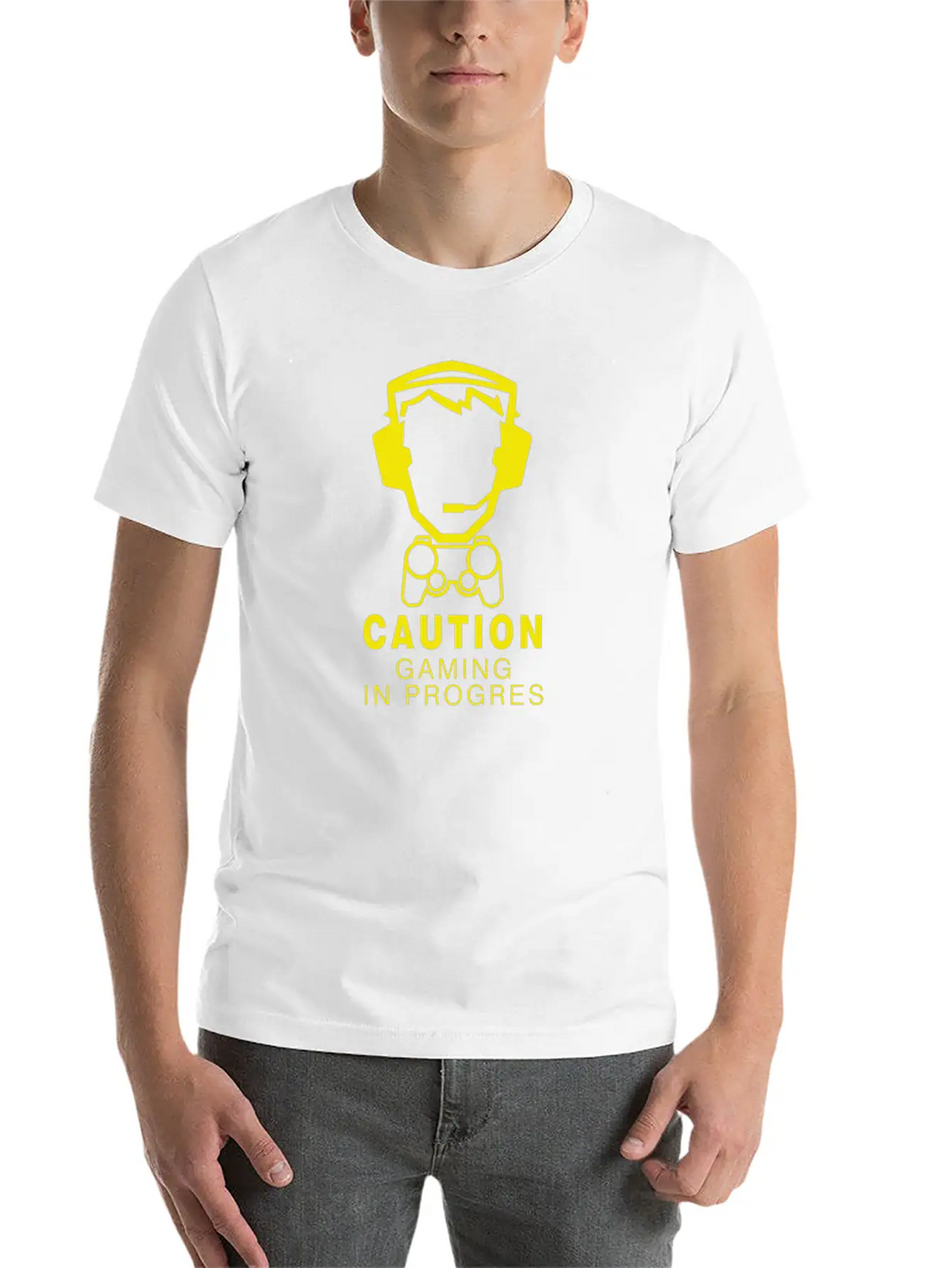 Gaming In Progress Essential Cotton Tee For Daily Outfits – Unisex Style