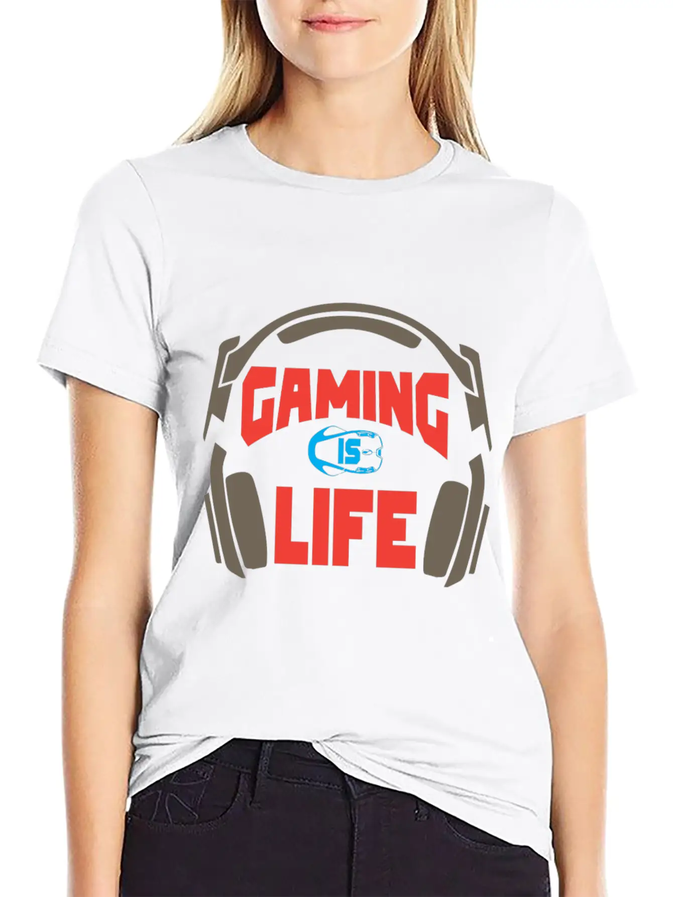Gaming Is Life Classic Cotton Tee – Unisex Comfort For Any Season