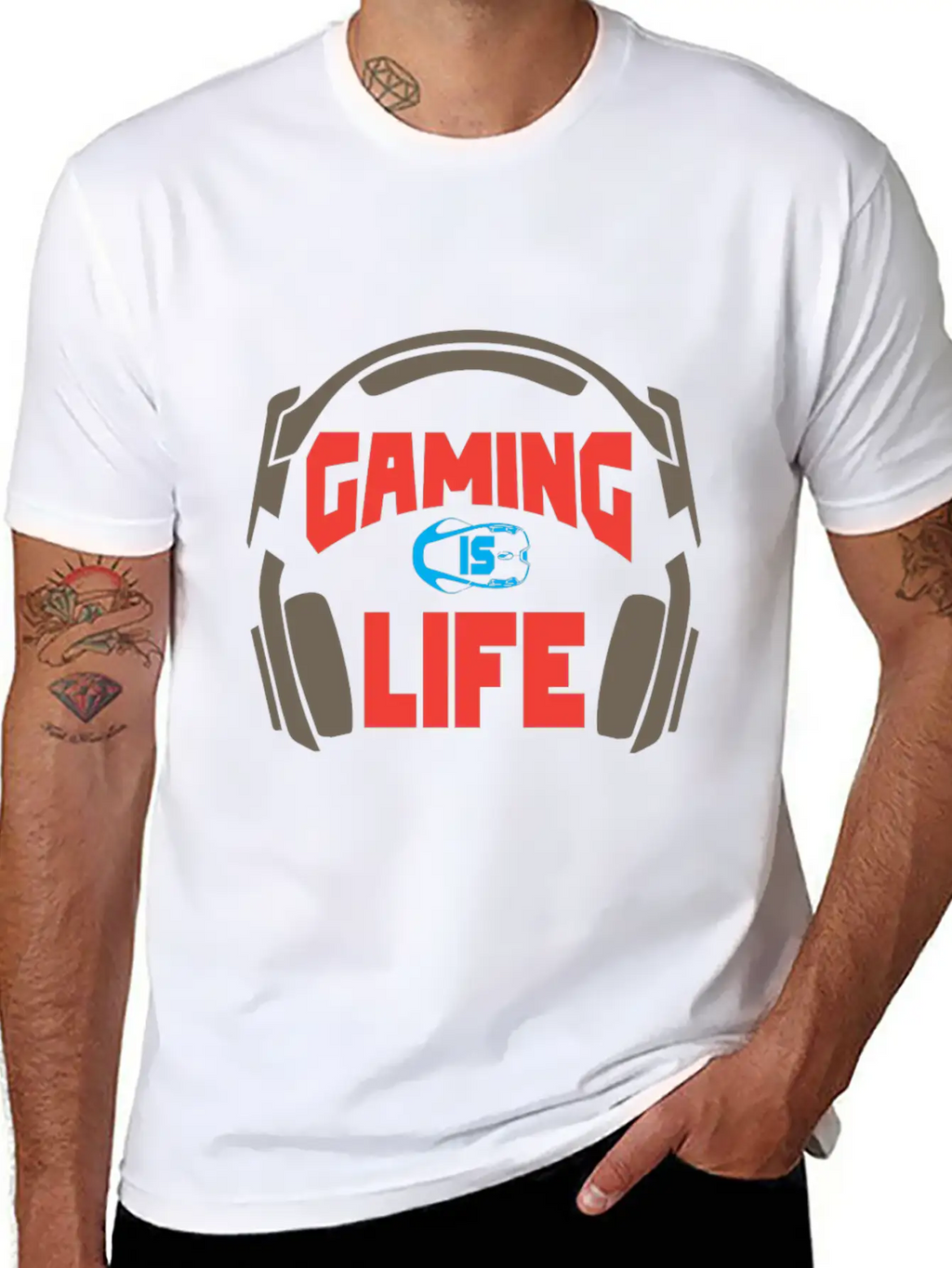 Gaming Is Life Classic Cotton Tee – Unisex Comfort For Any Season