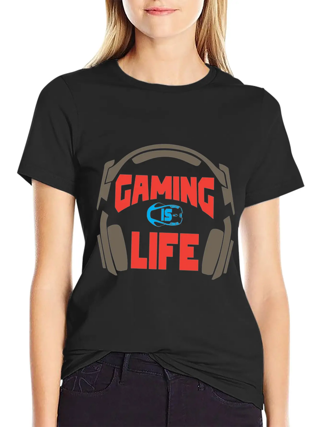 Gaming Is Life Classic Cotton Tee – Unisex Comfort For Any Season