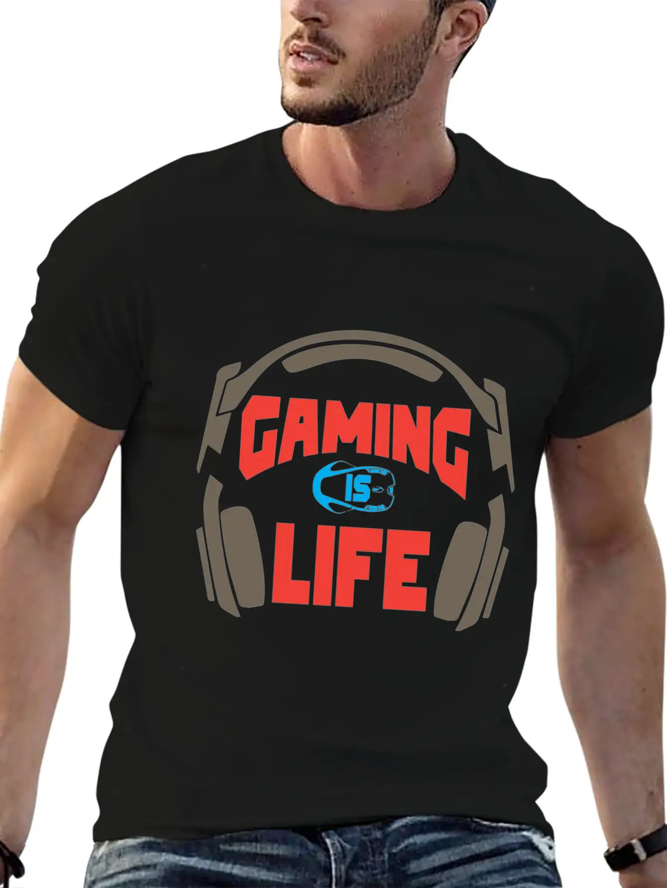 Gaming Is Life Classic Cotton Tee – Unisex Comfort For Any Season