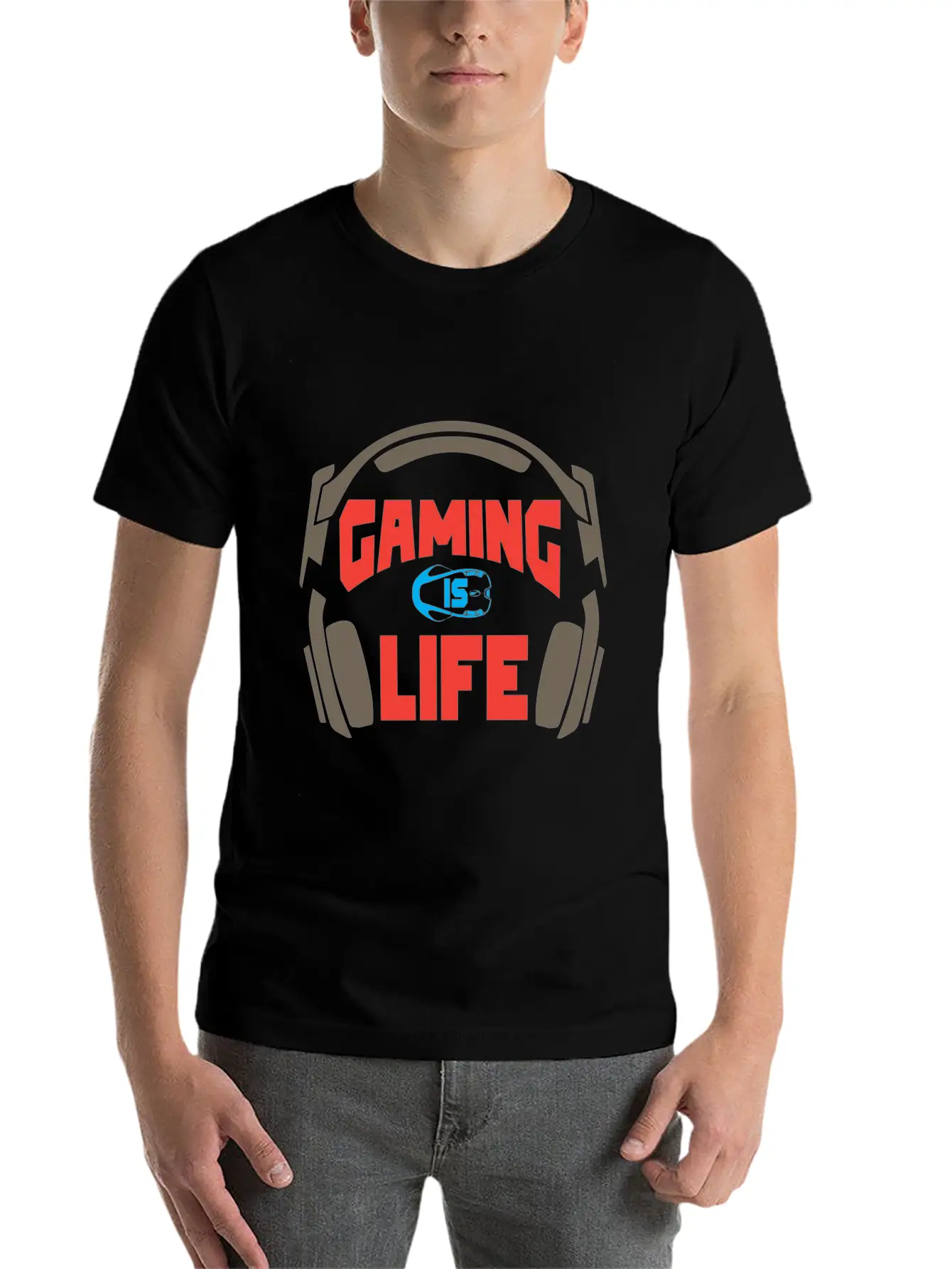 Gaming Is Life Classic Cotton Tee – Unisex Comfort For Any Season