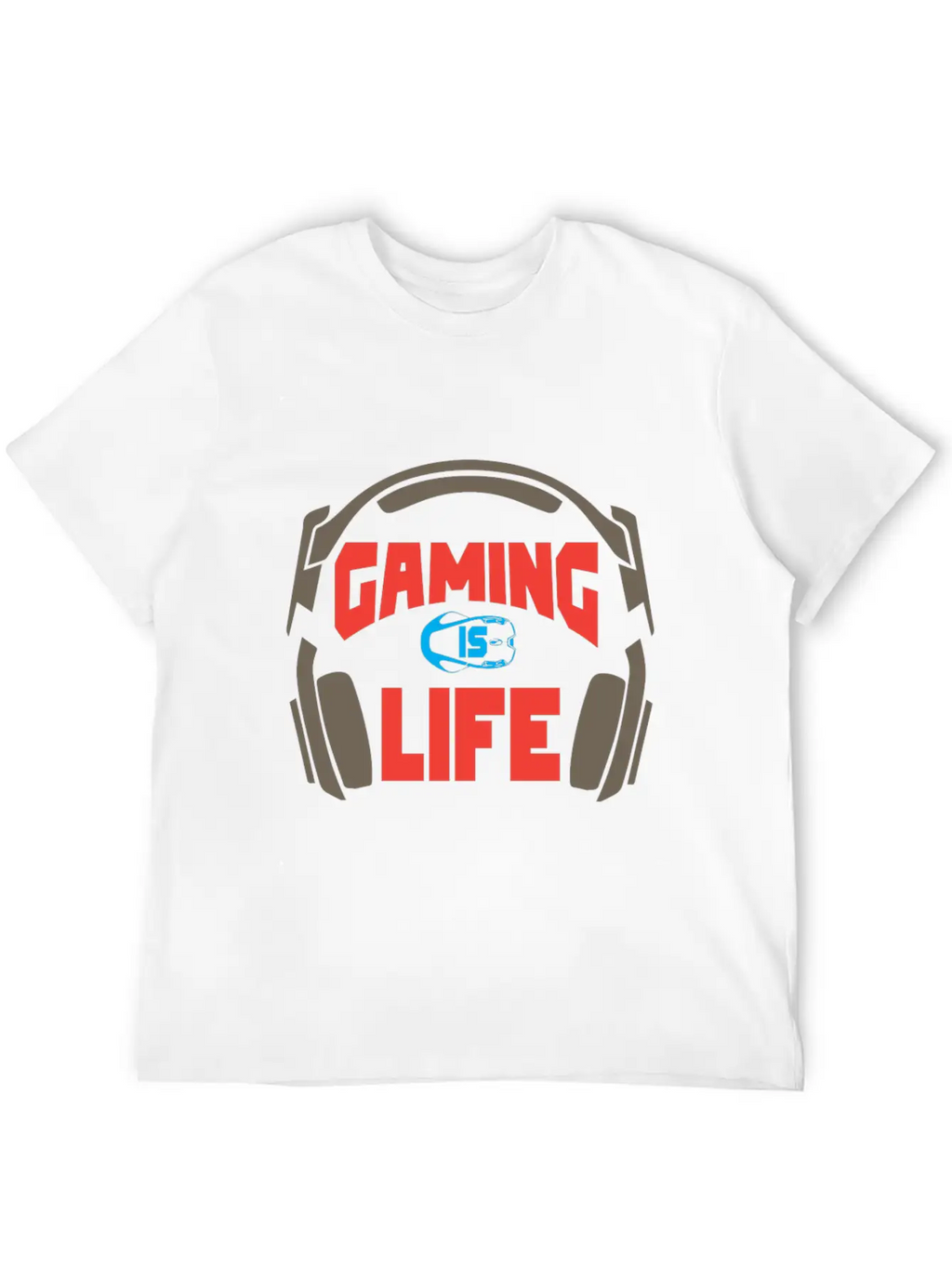 Gaming Is Life Classic Cotton Tee – Unisex Comfort For Any Season