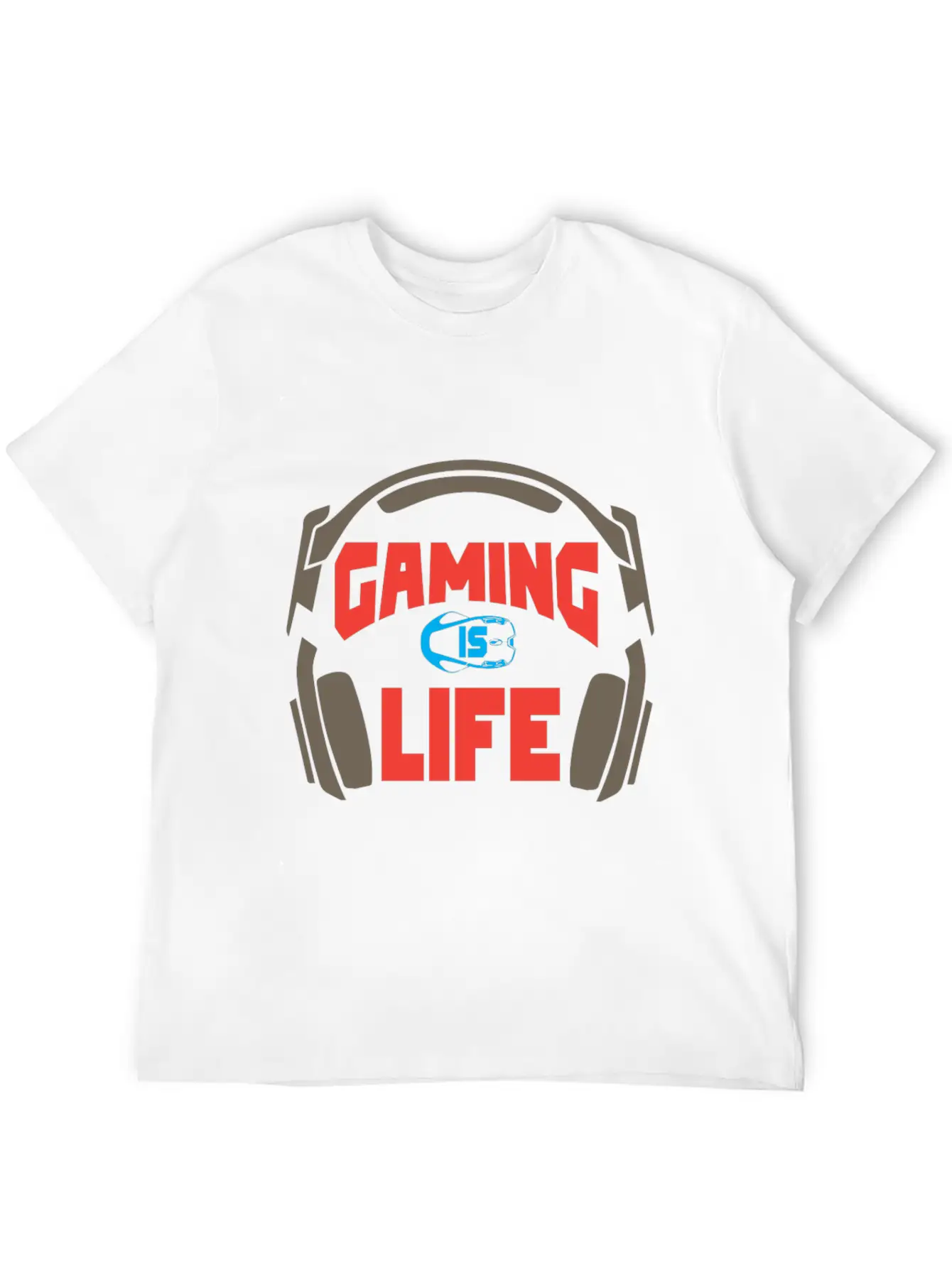 Gaming Is Life Classic Cotton Tee – Unisex Comfort For Any Season