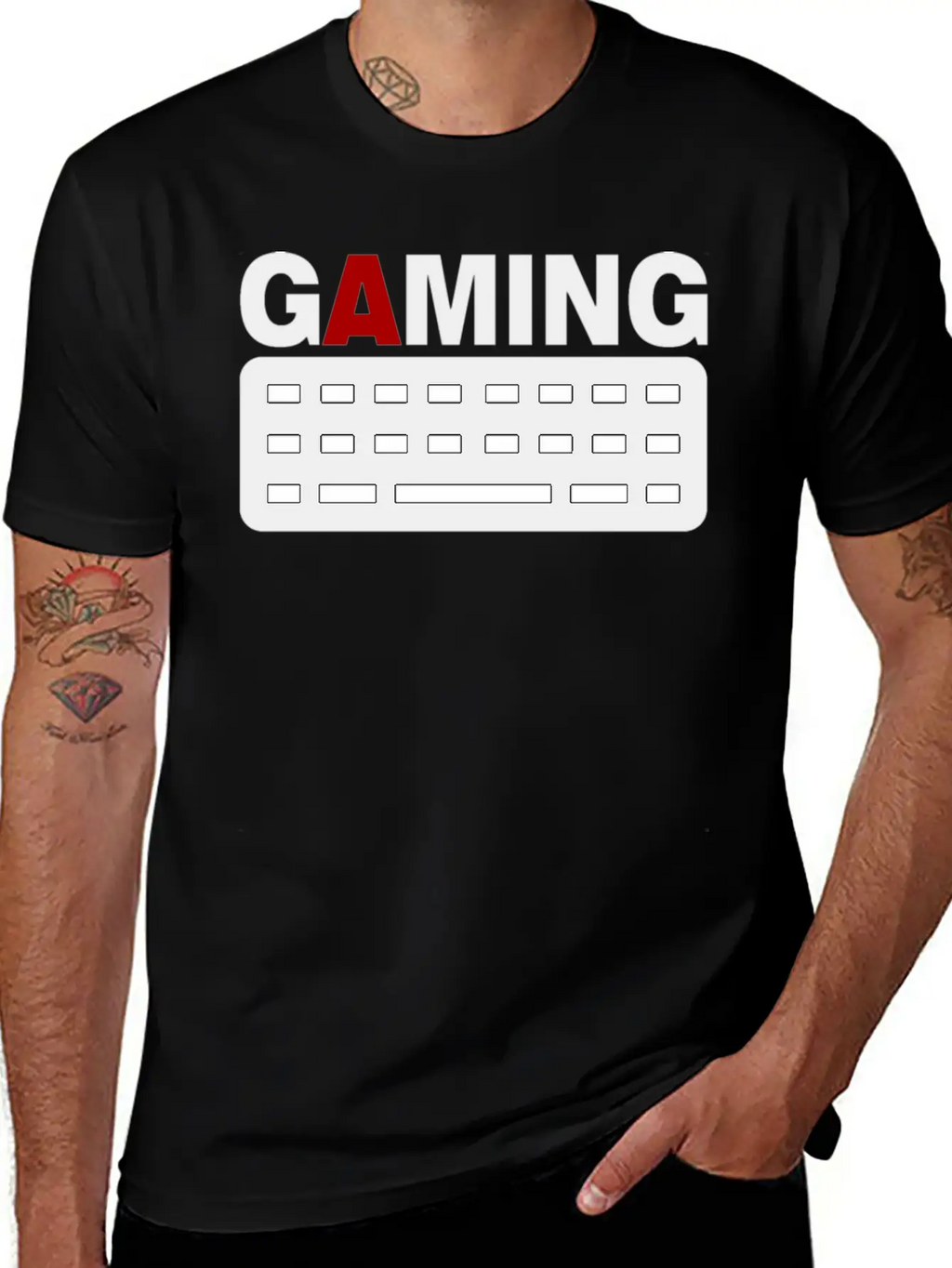 Gaming Keyboard Pc Gamer Classic Cotton Tee – Unisex Comfort For Any Season