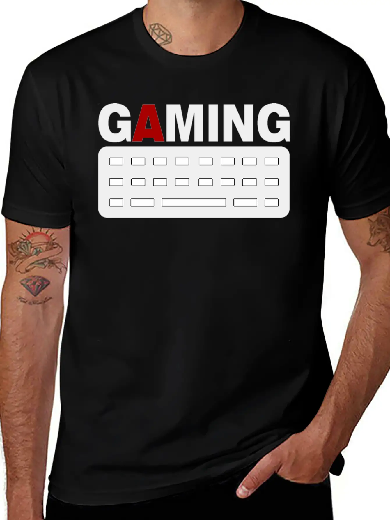 Gaming Keyboard Pc Gamer Classic Cotton Tee – Unisex Comfort For Any Season