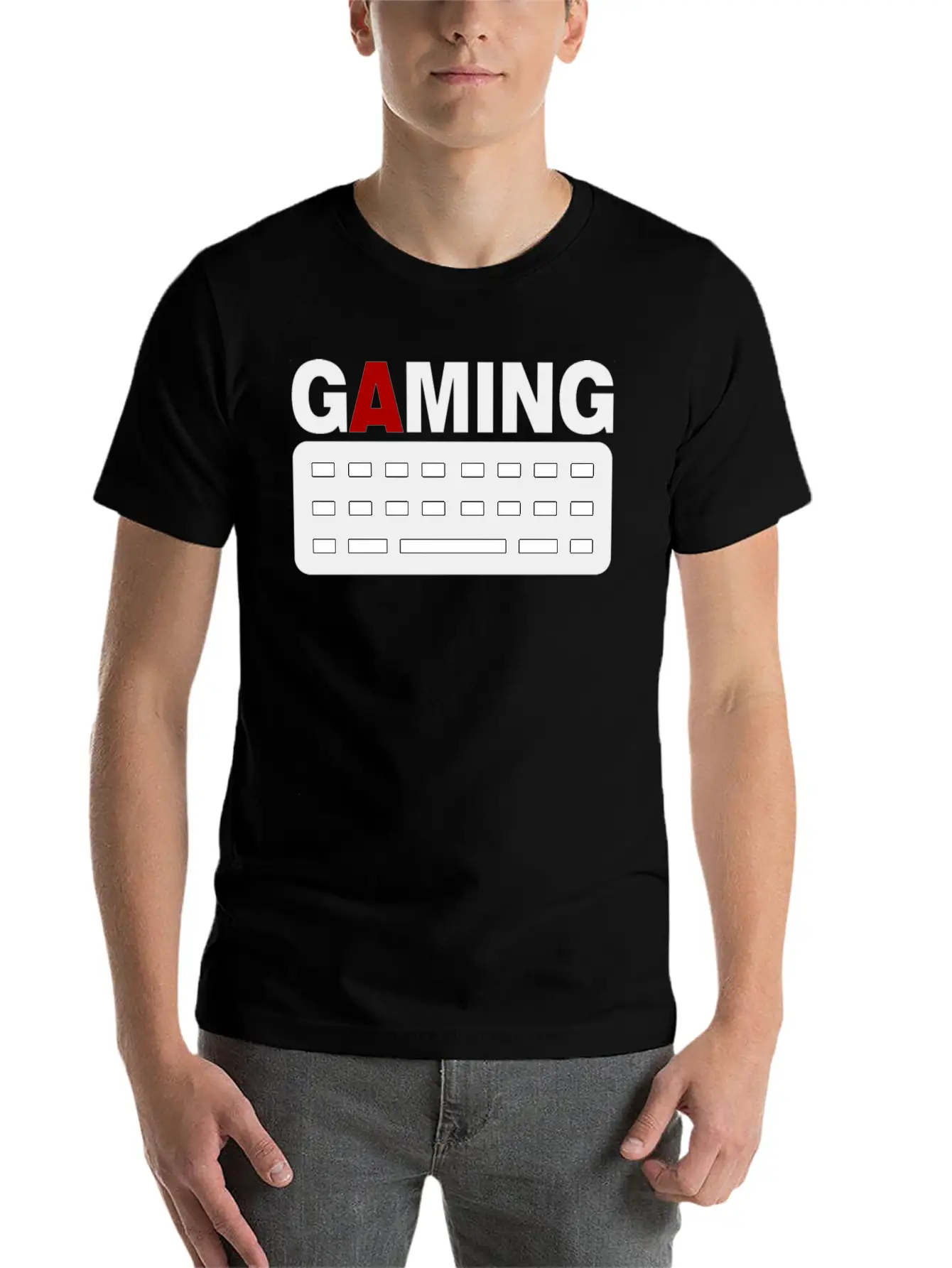 Gaming Keyboard Pc Gamer Classic Cotton Tee – Unisex Comfort For Any Season