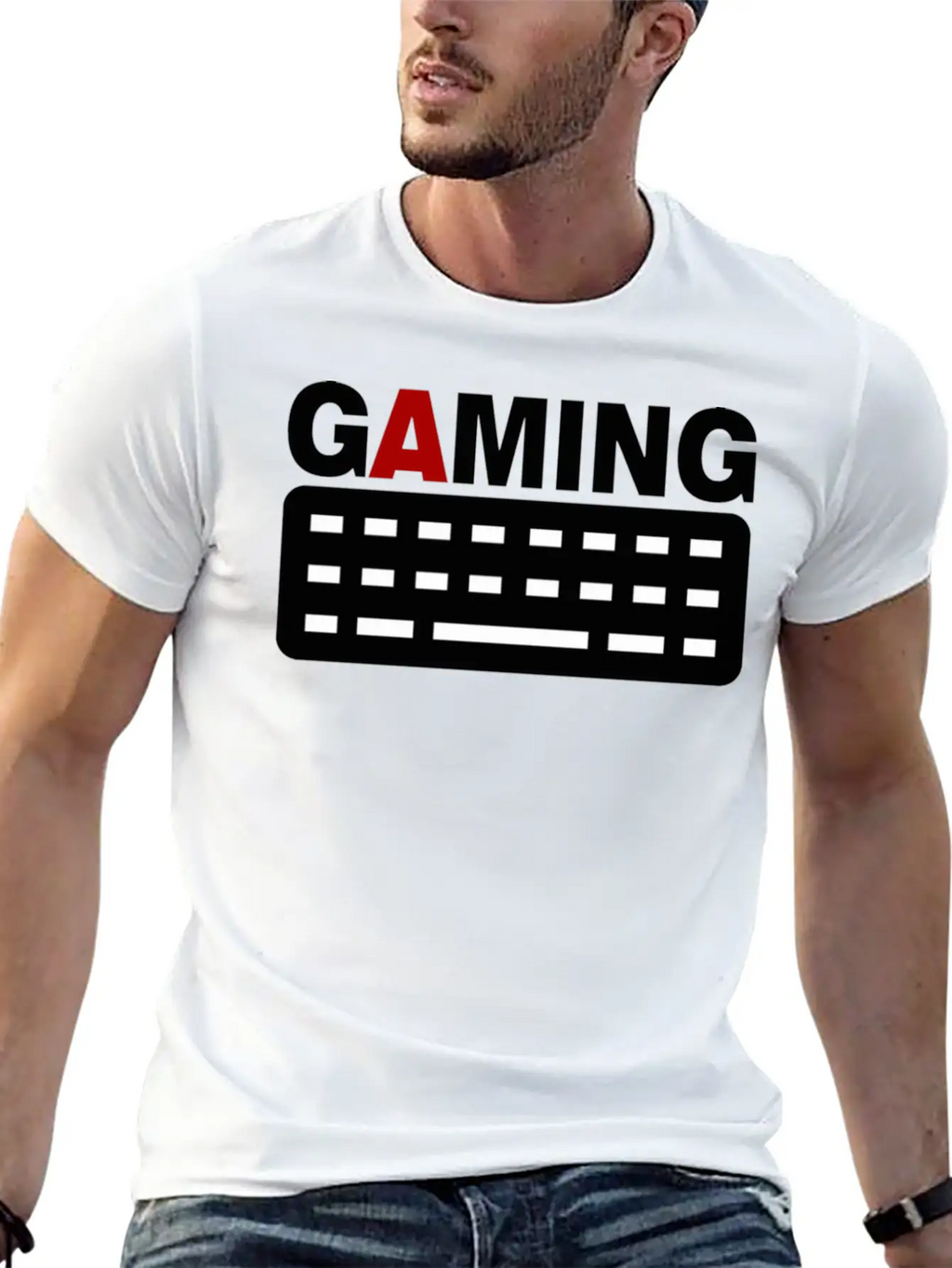 Gaming Keyboard Pc Gamer Classic Cotton Tee – Unisex Comfort For Any Season