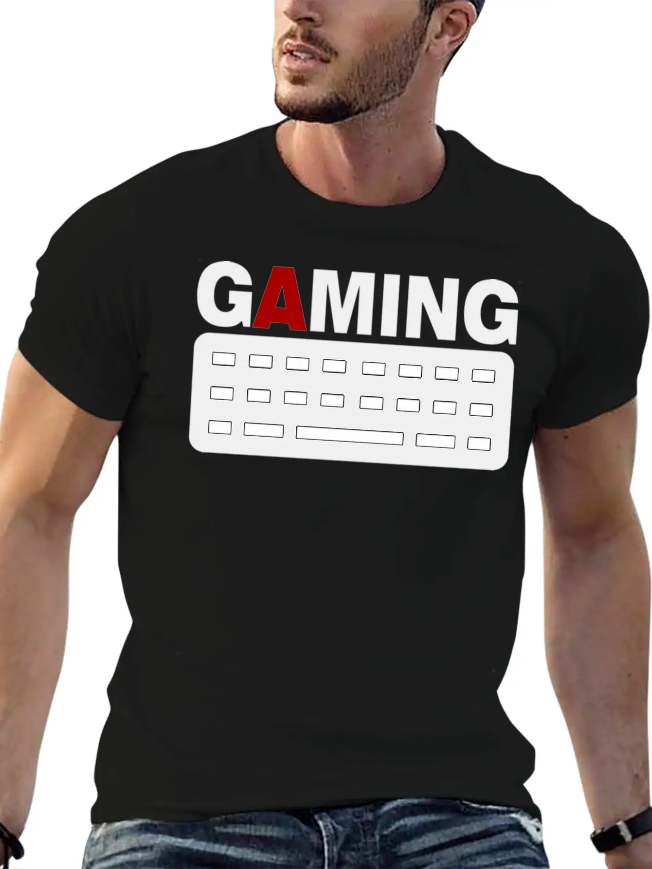 Gaming Keyboard Pc Gamer Classic Cotton Tee – Unisex Comfort For Any Season