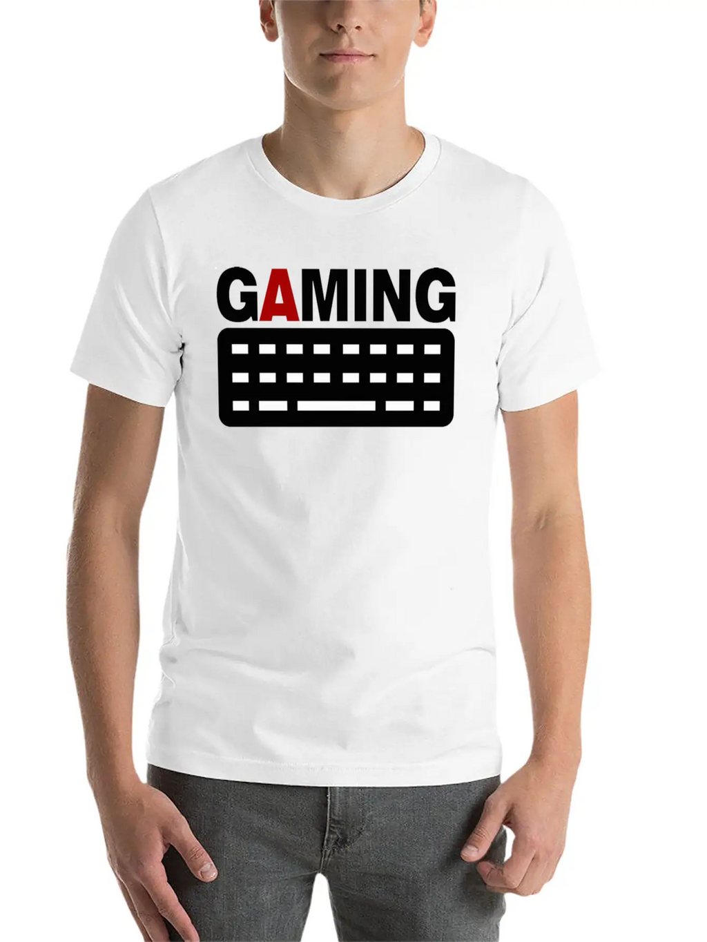 Gaming Keyboard Pc Gamer Classic Cotton Tee – Unisex Comfort For Any Season
