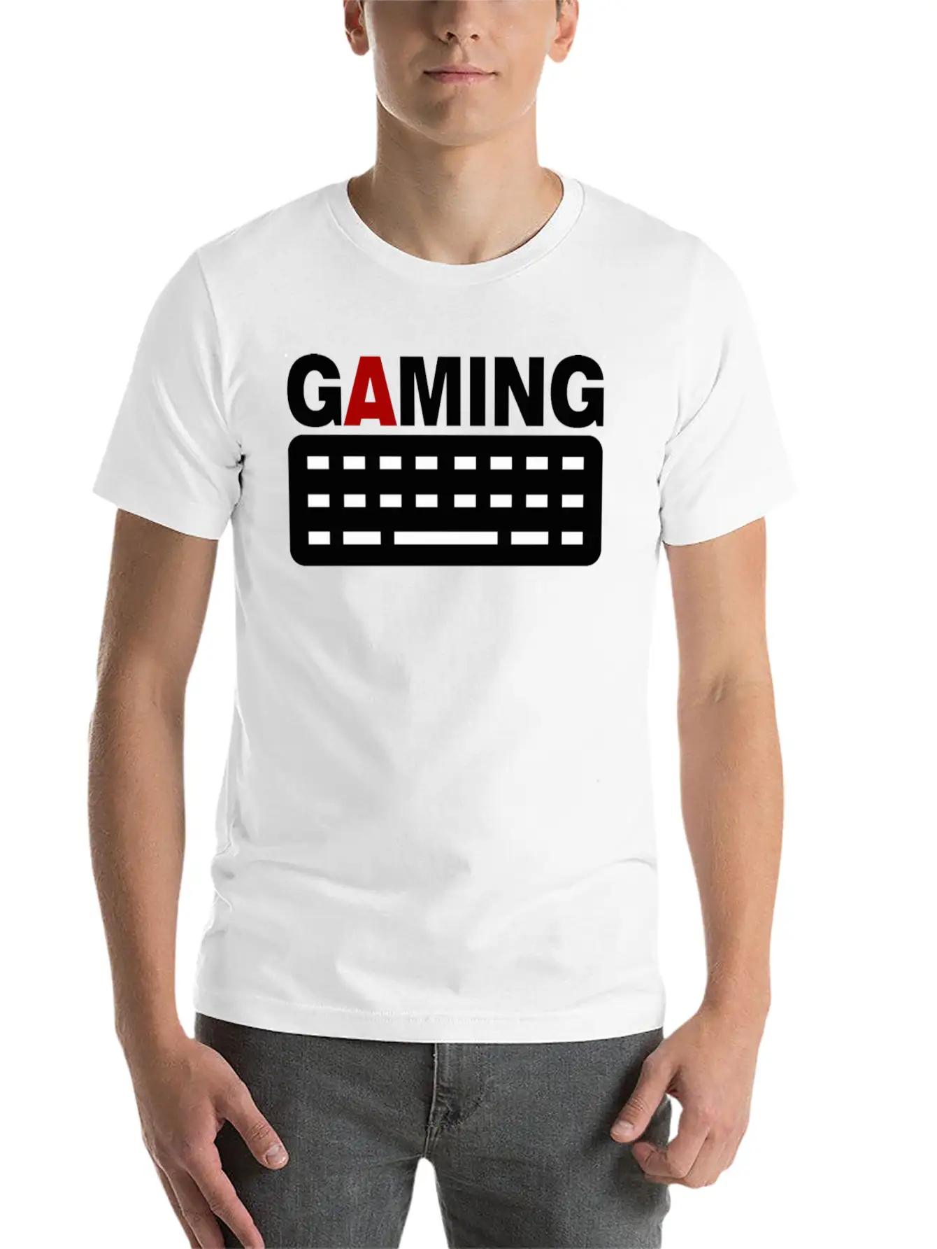 Gaming Keyboard Pc Gamer Classic Cotton Tee – Unisex Comfort For Any Season