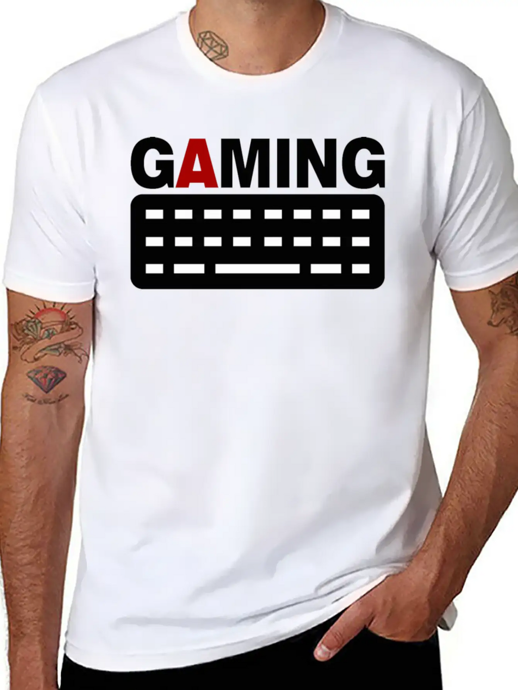 Gaming Keyboard Pc Gamer Classic Cotton Tee – Unisex Comfort For Any Season