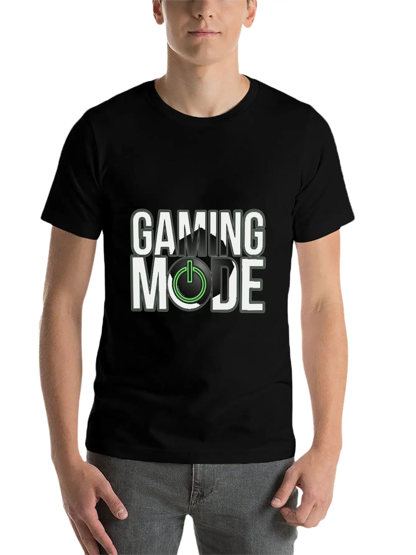Gaming Mode Basic Graphic T-Shirt – Daily Comfort In Soft Cotton