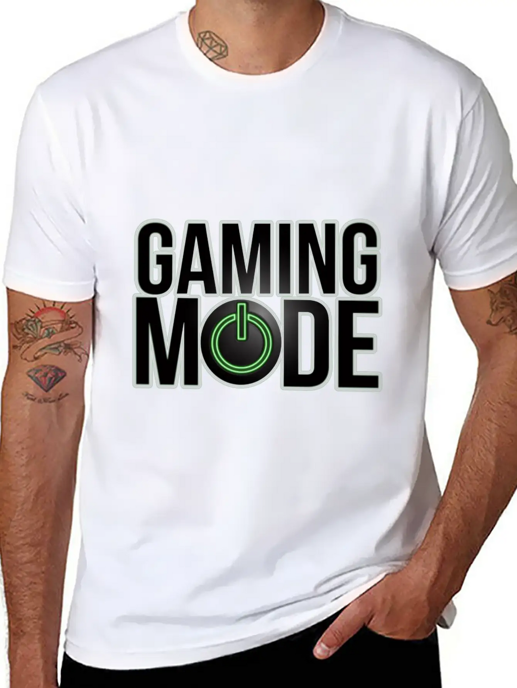 Gaming Mode Basic Graphic T-Shirt – Daily Comfort In Soft Cotton
