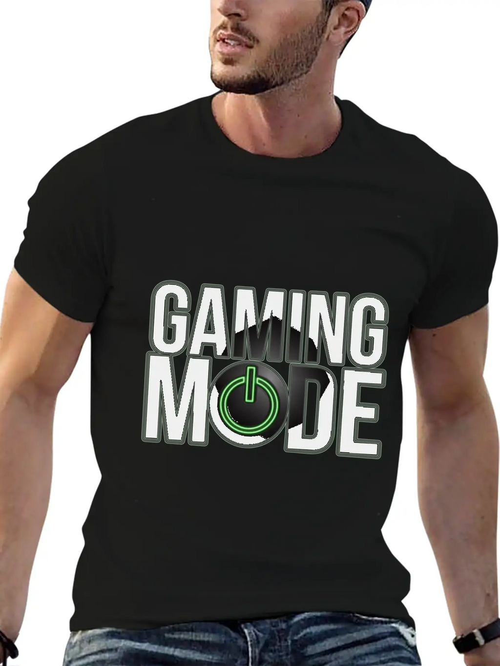 Gaming Mode Basic Graphic T-Shirt – Daily Comfort In Soft Cotton